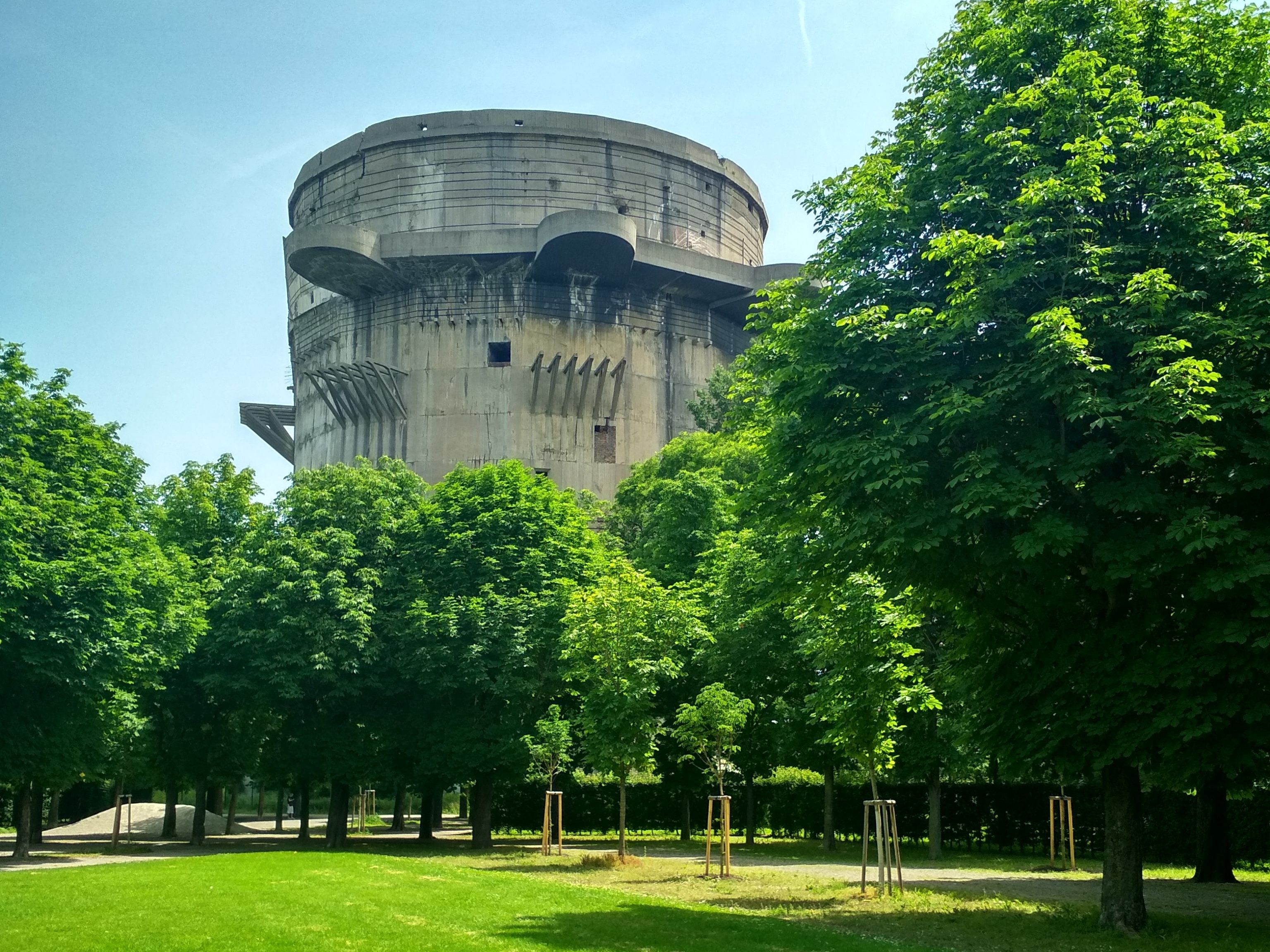 Im Wiener Augarten wurde gestern eine Granate gefunden.