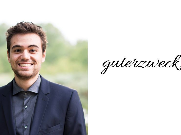 Clemens Mayer steht hinter guterzweck.at.