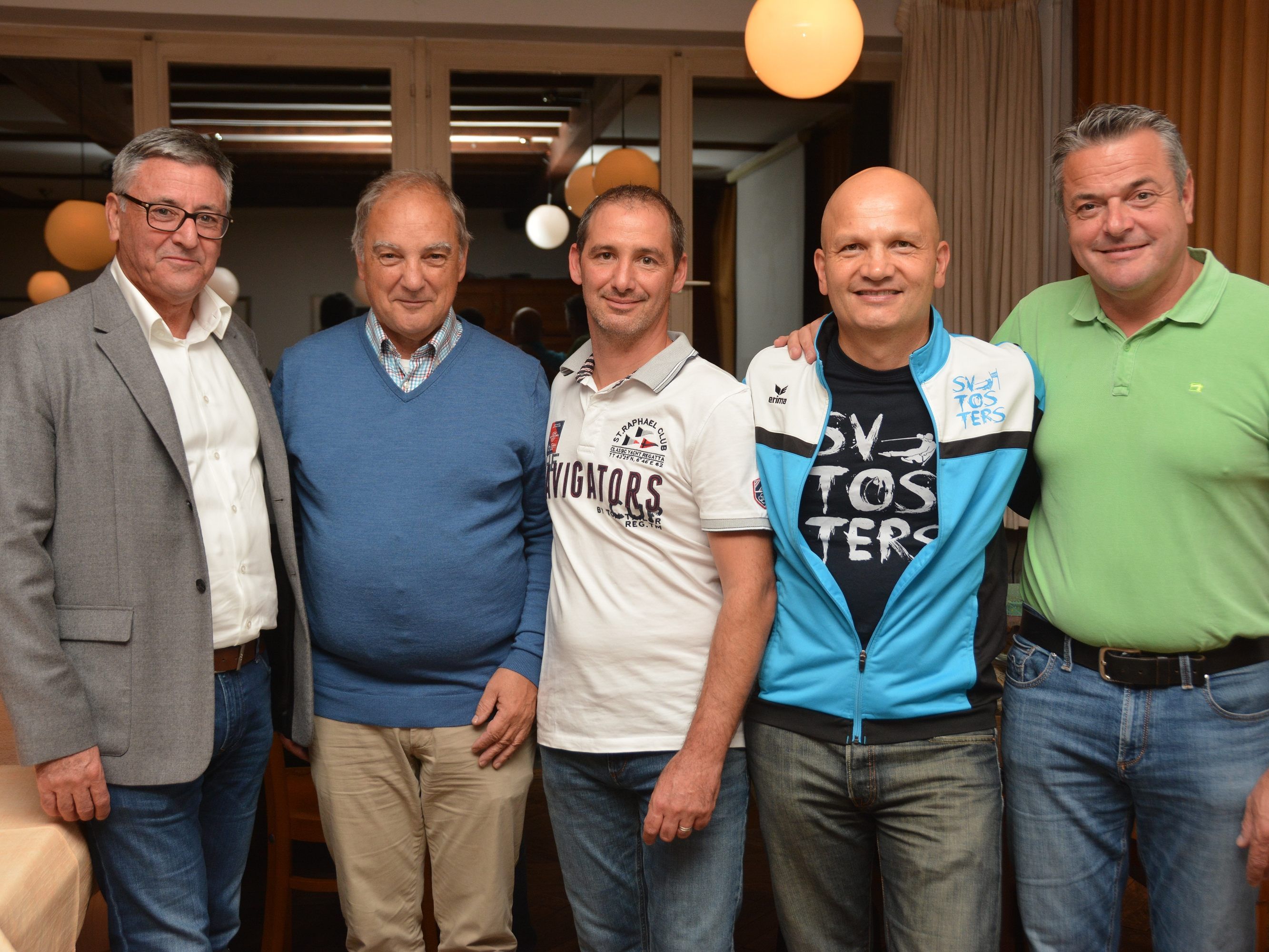 BM Wolfgang Matt, VSV Vize. Werner Eberle, Peter Längle, Josef Bayr, Bernhard Kiener