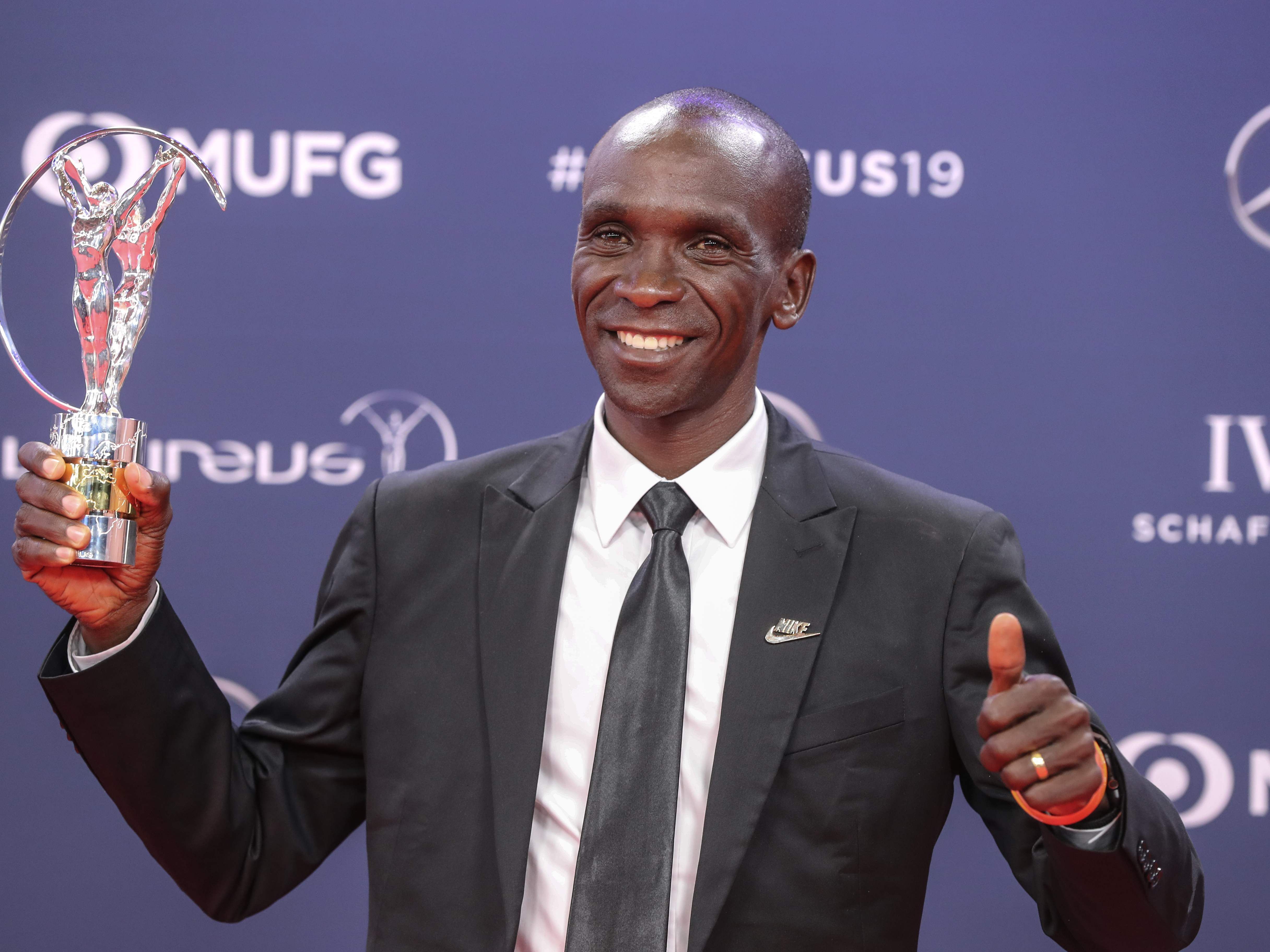 Eliud Kipchoge will in Wien den Marathon unter 2 Stunden laufen. Eliud Kipchoge will in Wien den Marathon unter 2 Stunden laufen.