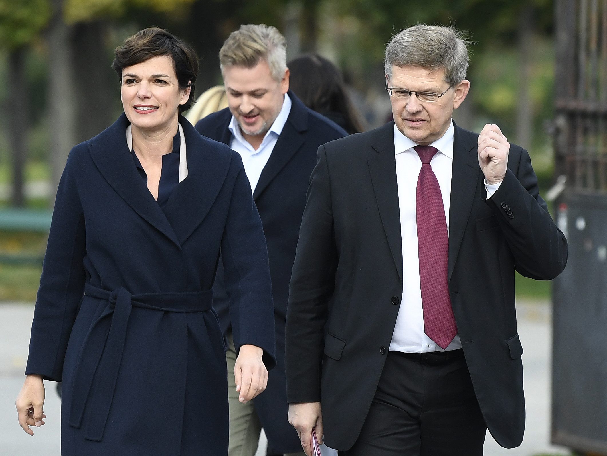 Pamela Rendi-Wagner rechnet mit anstrengenden Koalitionsverhandlungen.