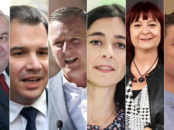 Die Spitzenkandidaten der Steiermark-Wahl im Kurzporträt. Die Spitzenkandidaten der Steiermark-Wahl im Kurzporträt.