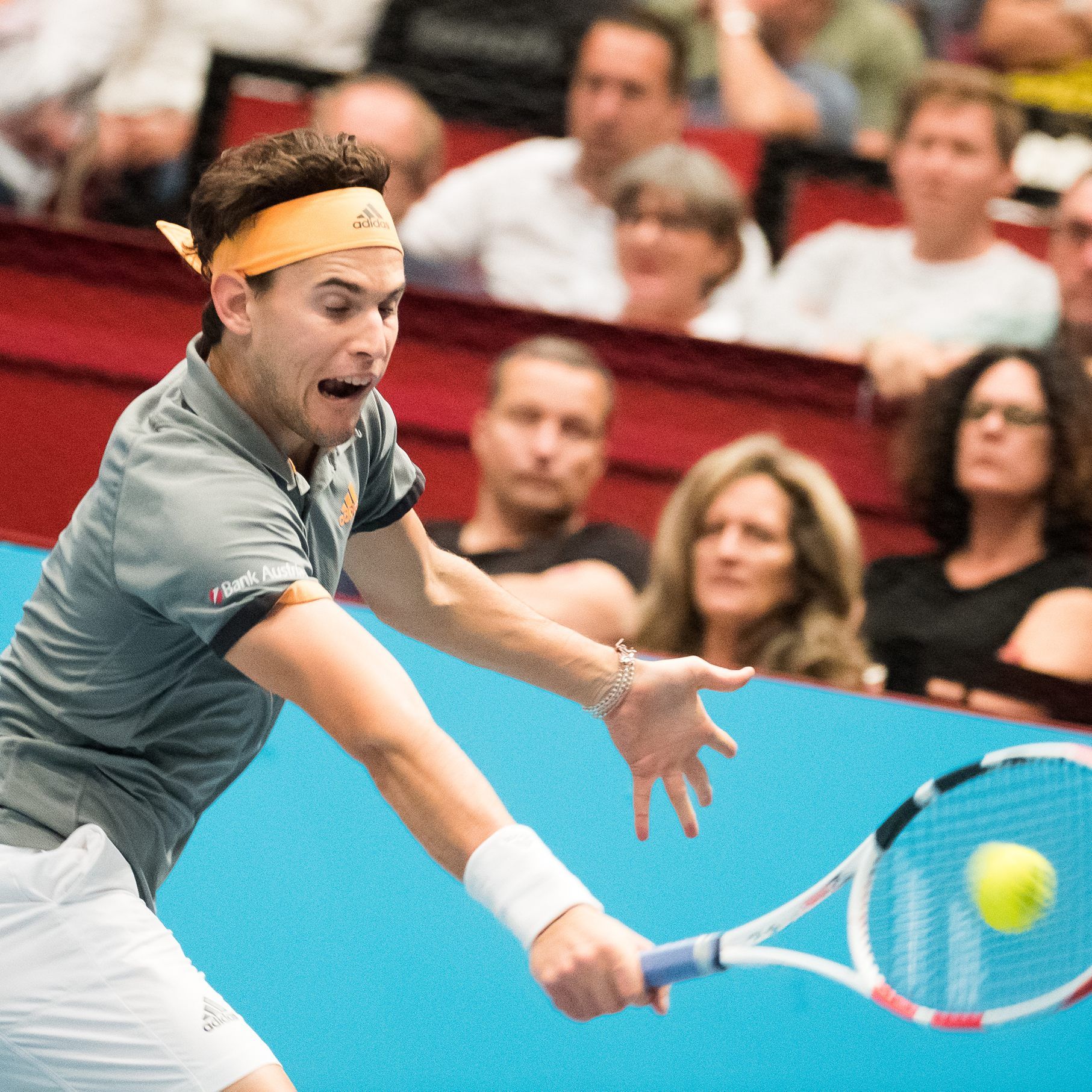 Dominic Thiem steht erstmals im Finale der Erste Bank Open.