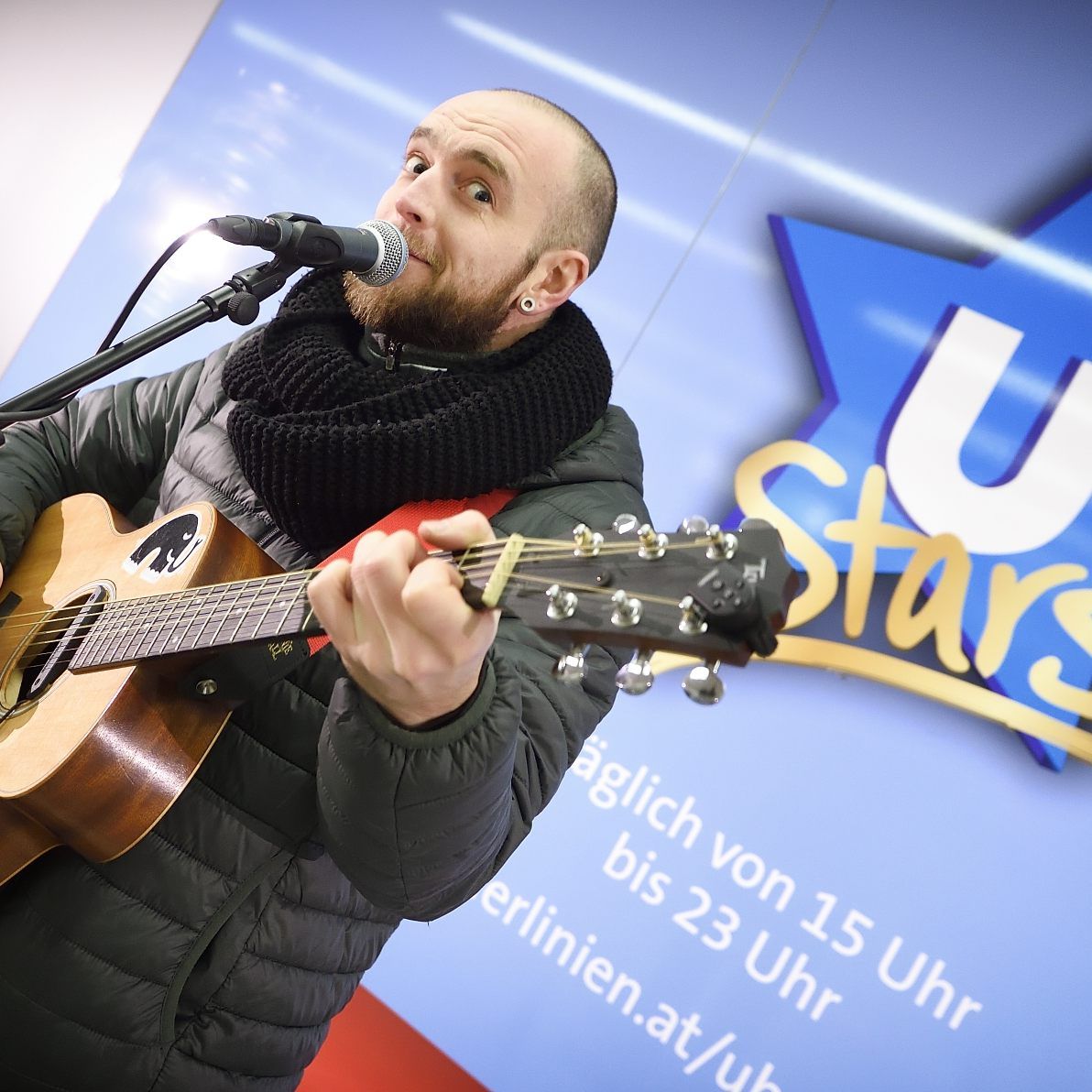 Die Wiener U-Bahnstation Landstraße wird zur Bühne für die U-Bahn-Stars.