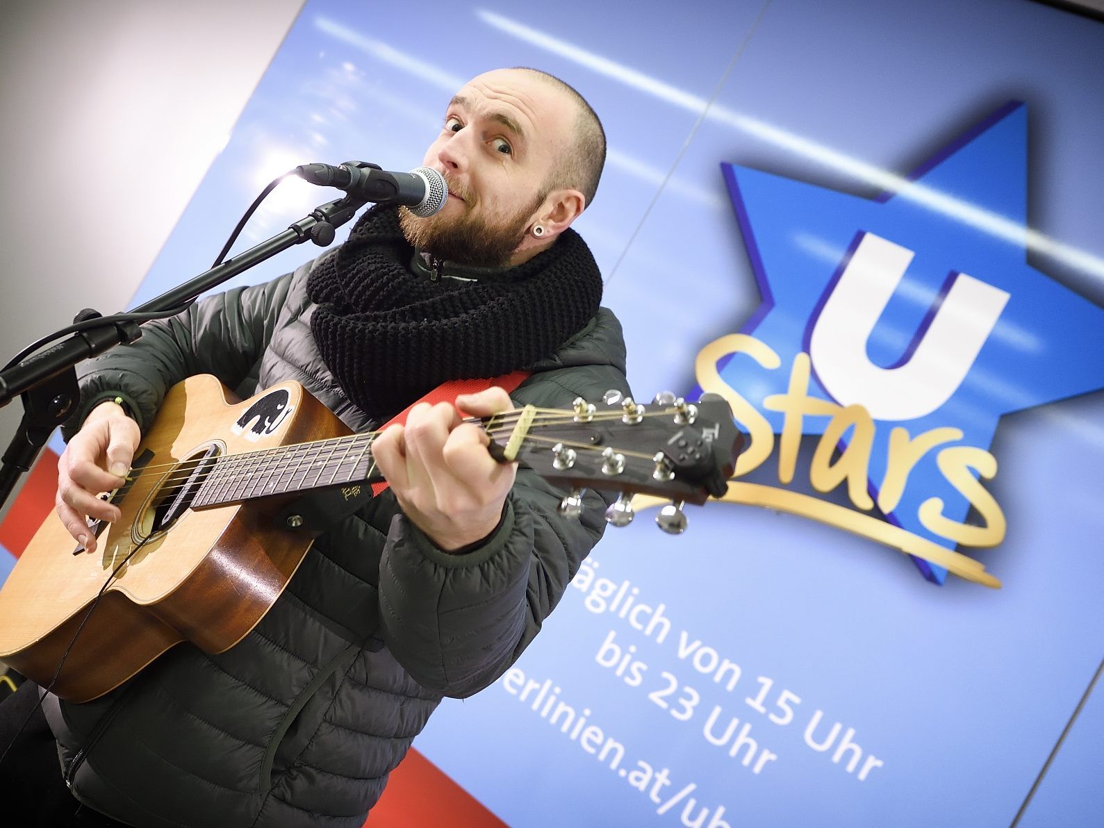 Die Wiener U-Bahnstation Landstraße wird zur Bühne für die U-Bahn-Stars.