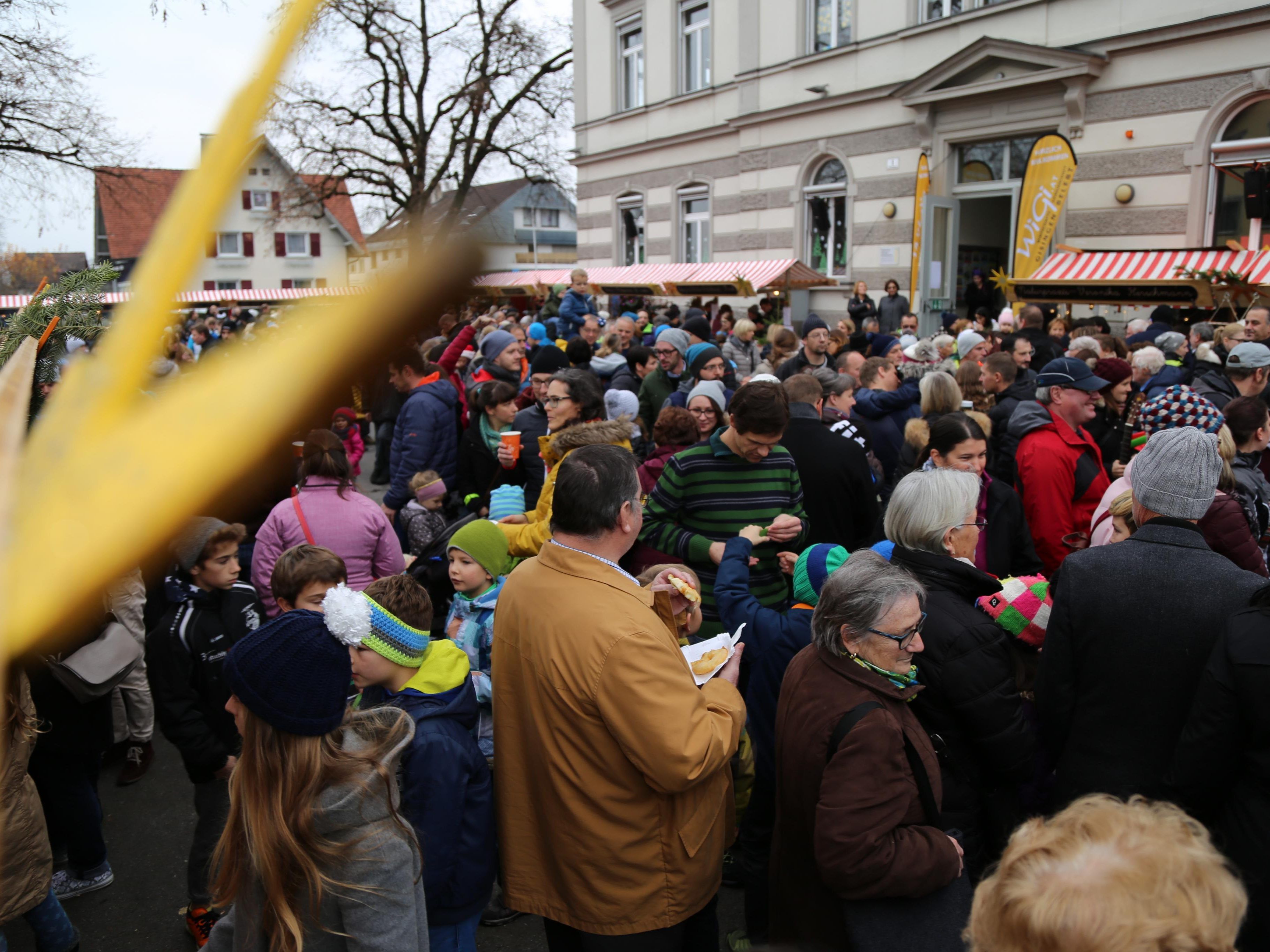 Vorfreude auf den Gisinger Adventmarkt.