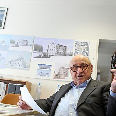 Stararchitekt und Zeichner Gustav Peichl