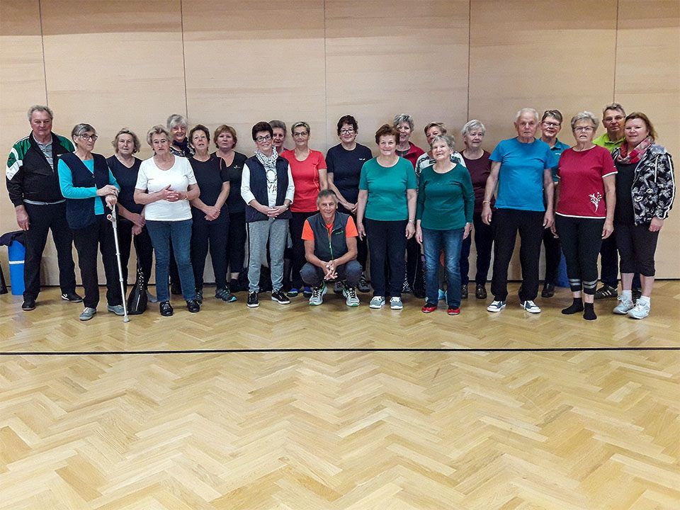 Abschluß Gymnastikturnen