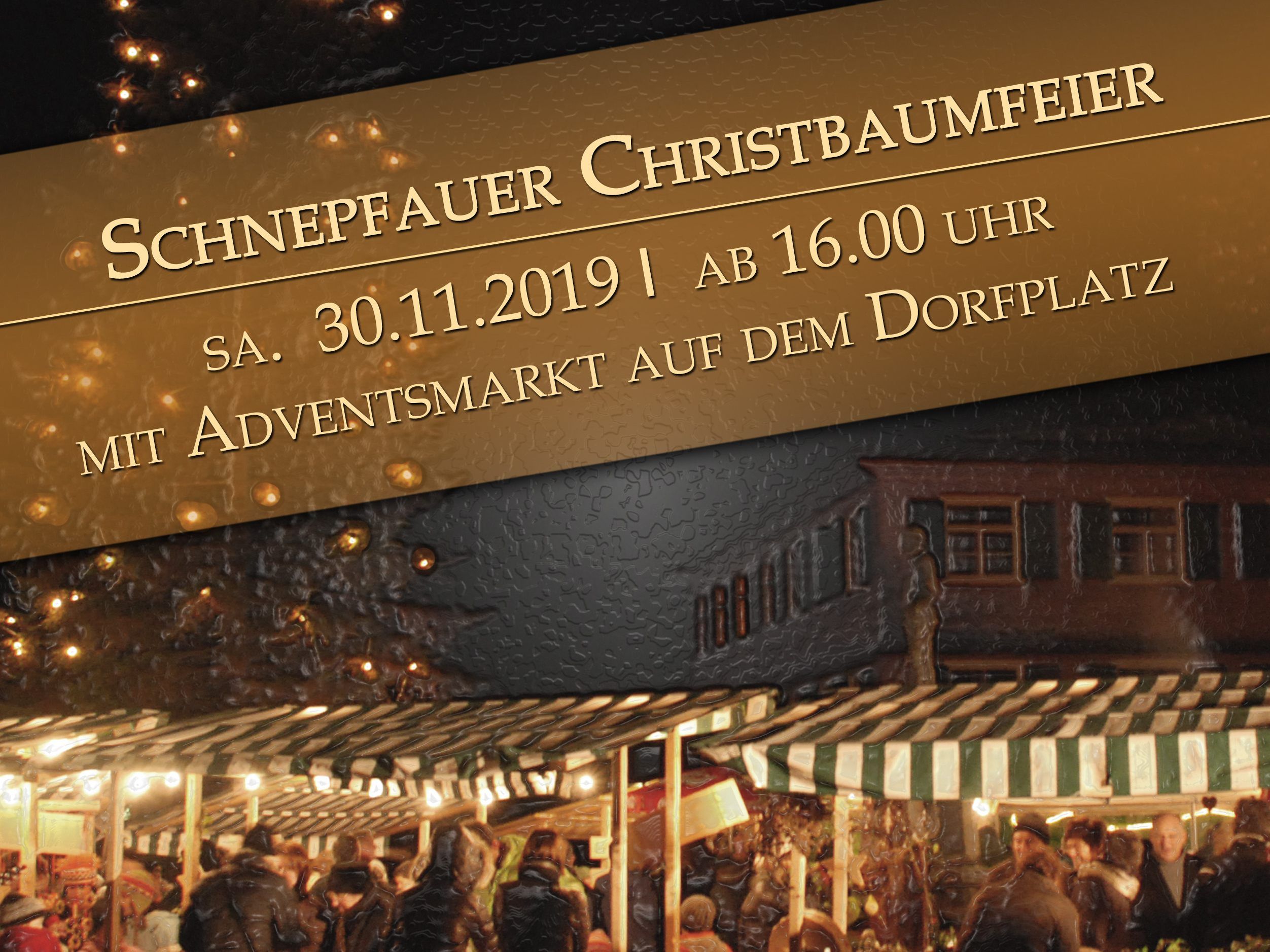 Schnepfauer Christbaumfeier