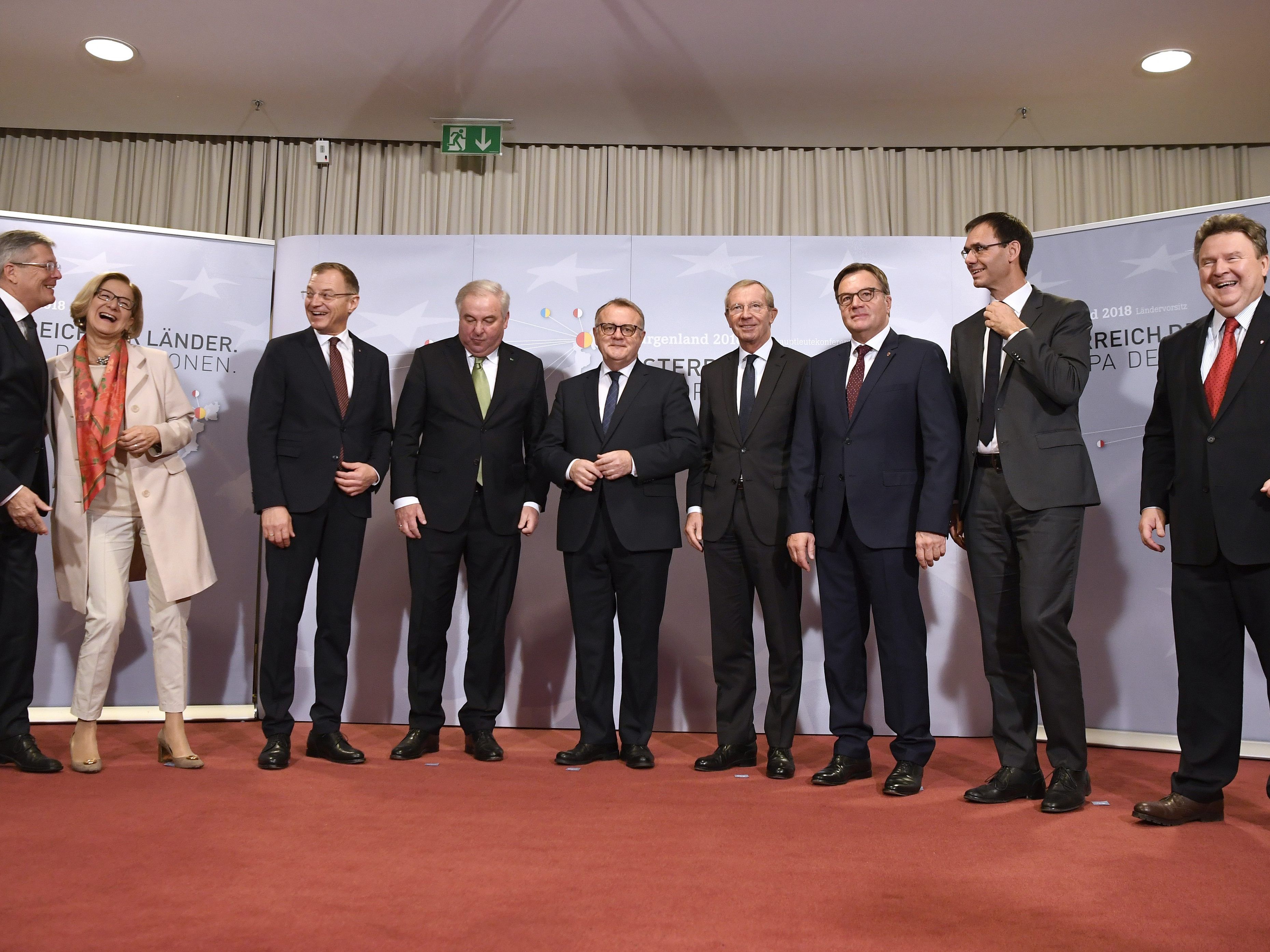 Am Freitag treffen sich die Landeshauptleute in Niederösterreich.