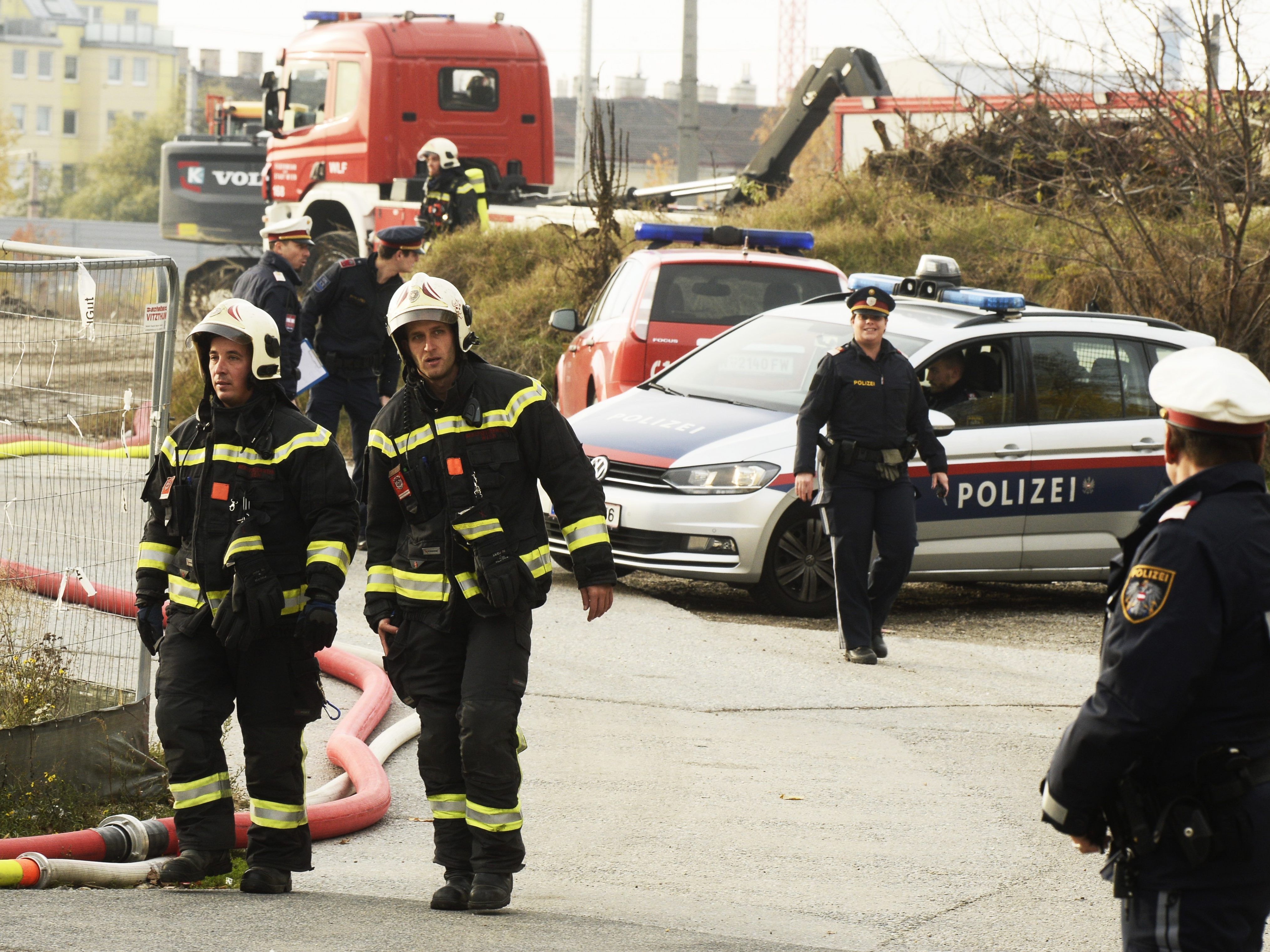 In Wien-Leopoldstadt kam es am Sonntagnachmittag zu einem Großbrand.