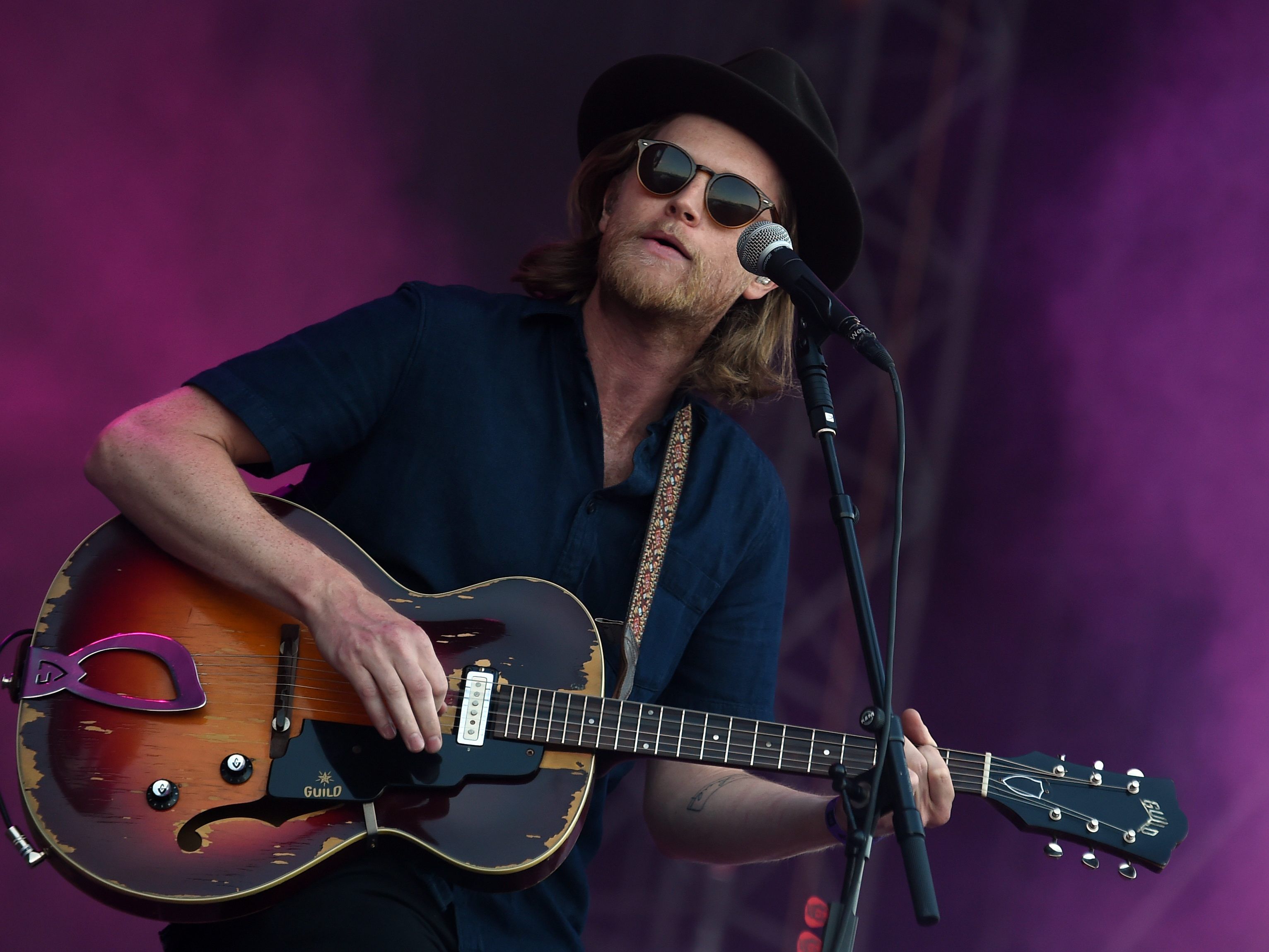 "The Lumineers" waren am Samstagabend im Wiener Gasometer zu sehen.