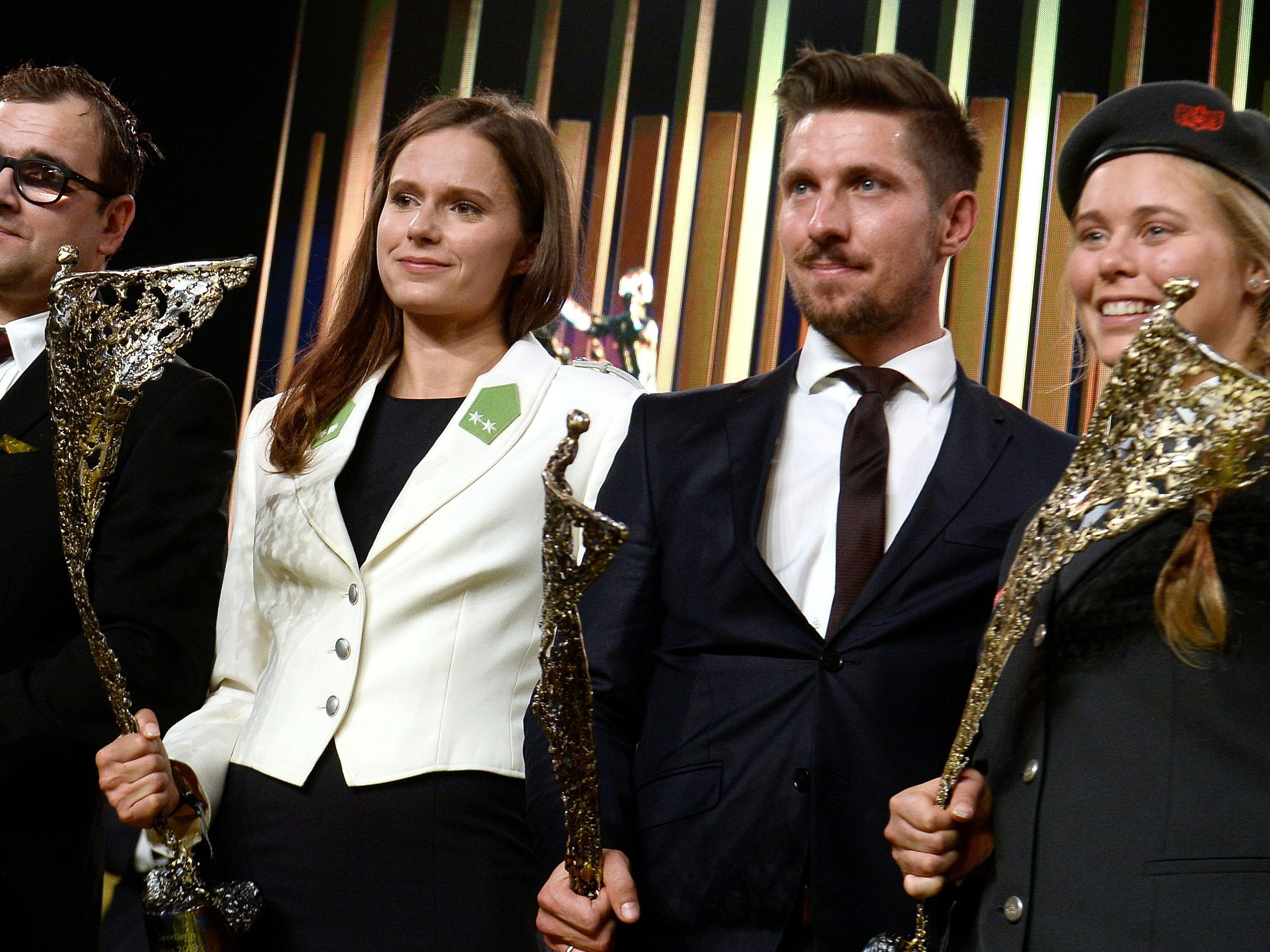 Die Gewinner der Sportler-Wahl in Wien. Die Gewinner der Sportler-Wahl in Wien.