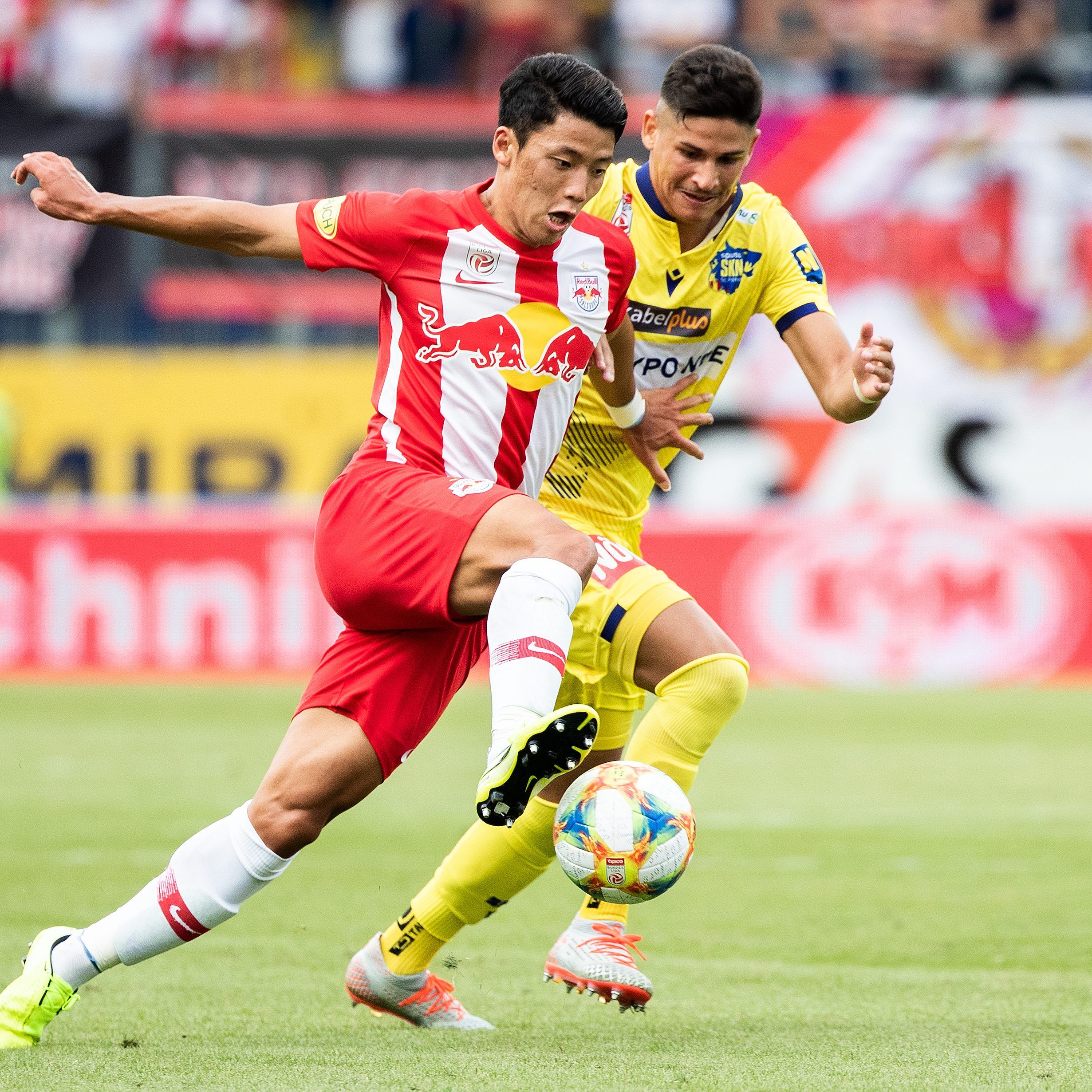 LIVE-Ticker zum Spiel Red Bull Salzburg gegen SKN St. Pölten ab 17.00 Uhr.