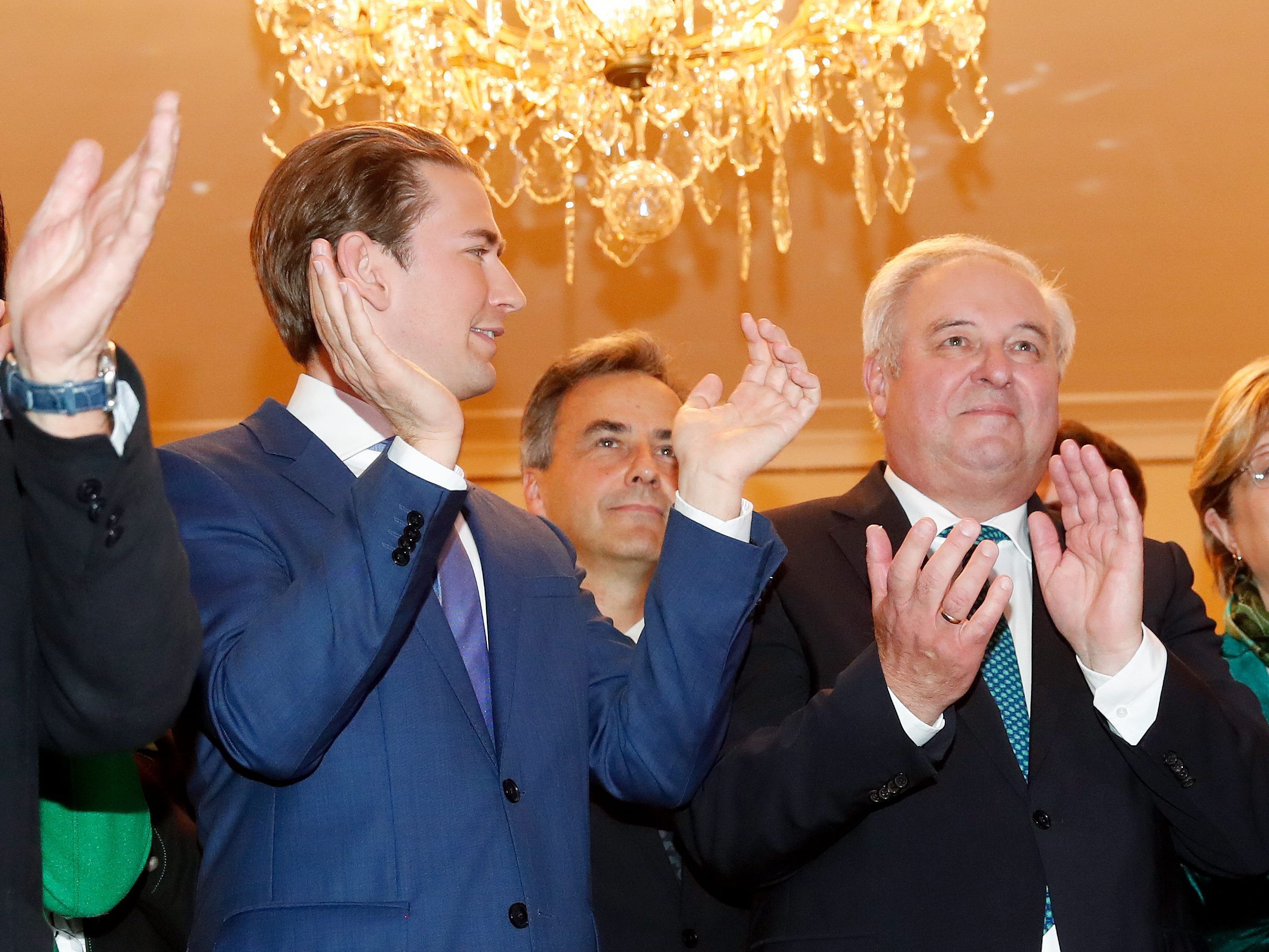 Freude bei der ÖVP bei der Landtagswahl in der Steiermark 2019. Freude bei der ÖVP bei der Landtagswahl in der Steiermark 2019.