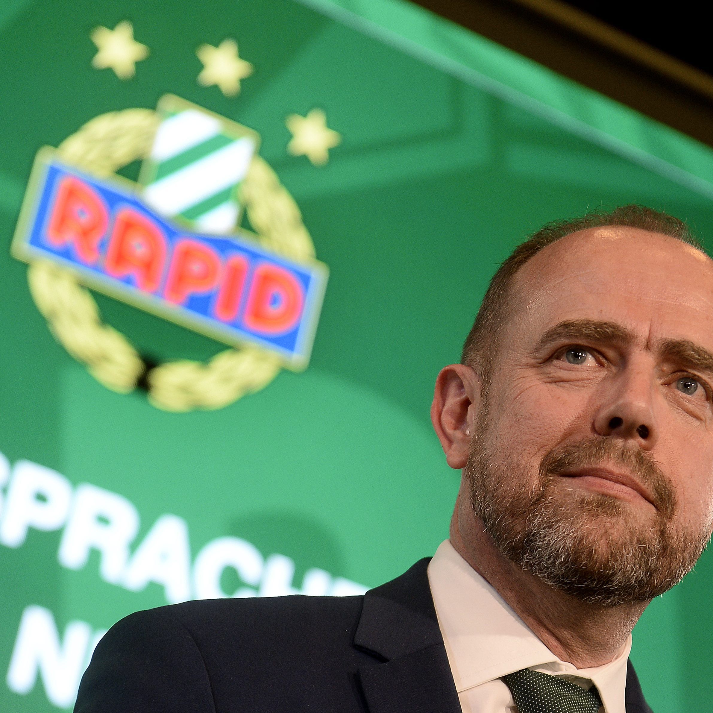 Martin Bruckner ist der neue Präsident von Fußballclub Rapid Wien.