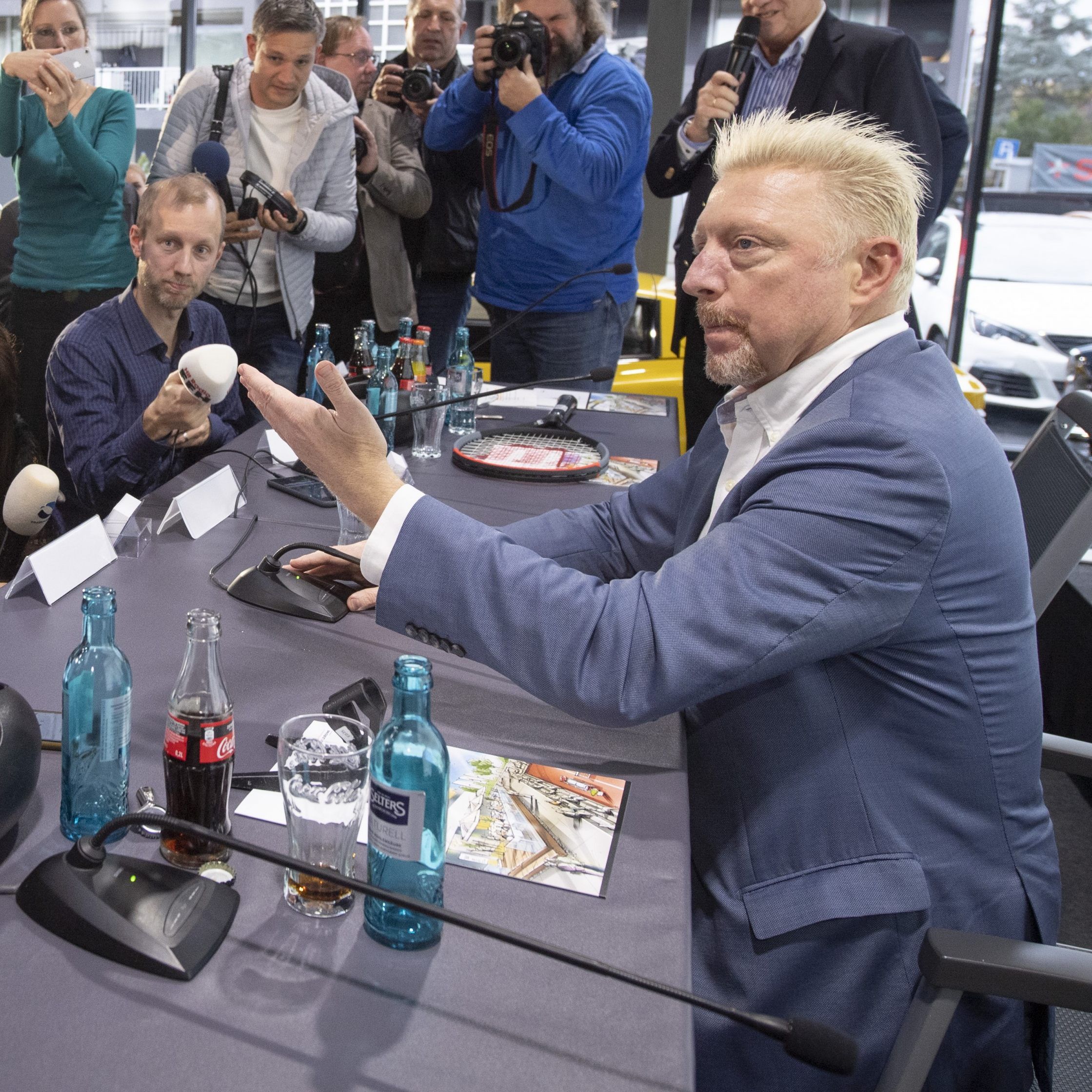 Der ehemalige Tennisspieler Boris Becker