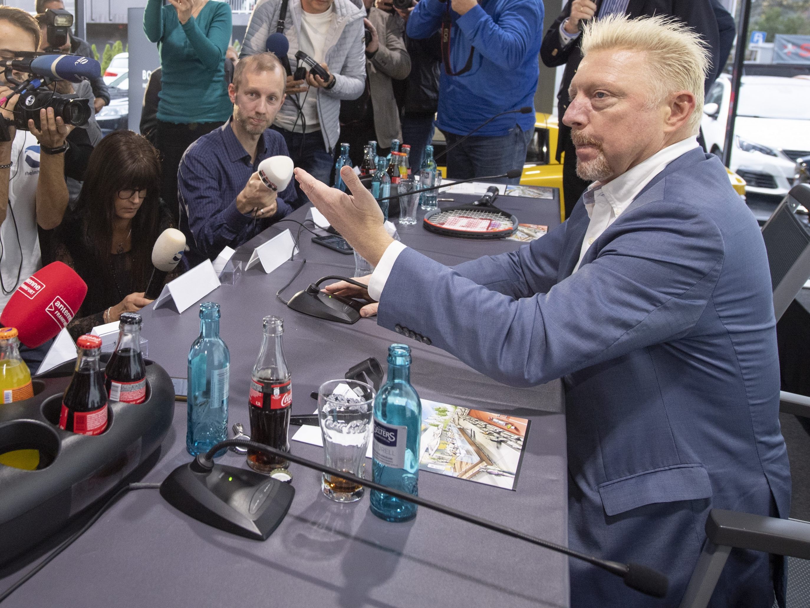 Der ehemalige Tennisspieler Boris Becker