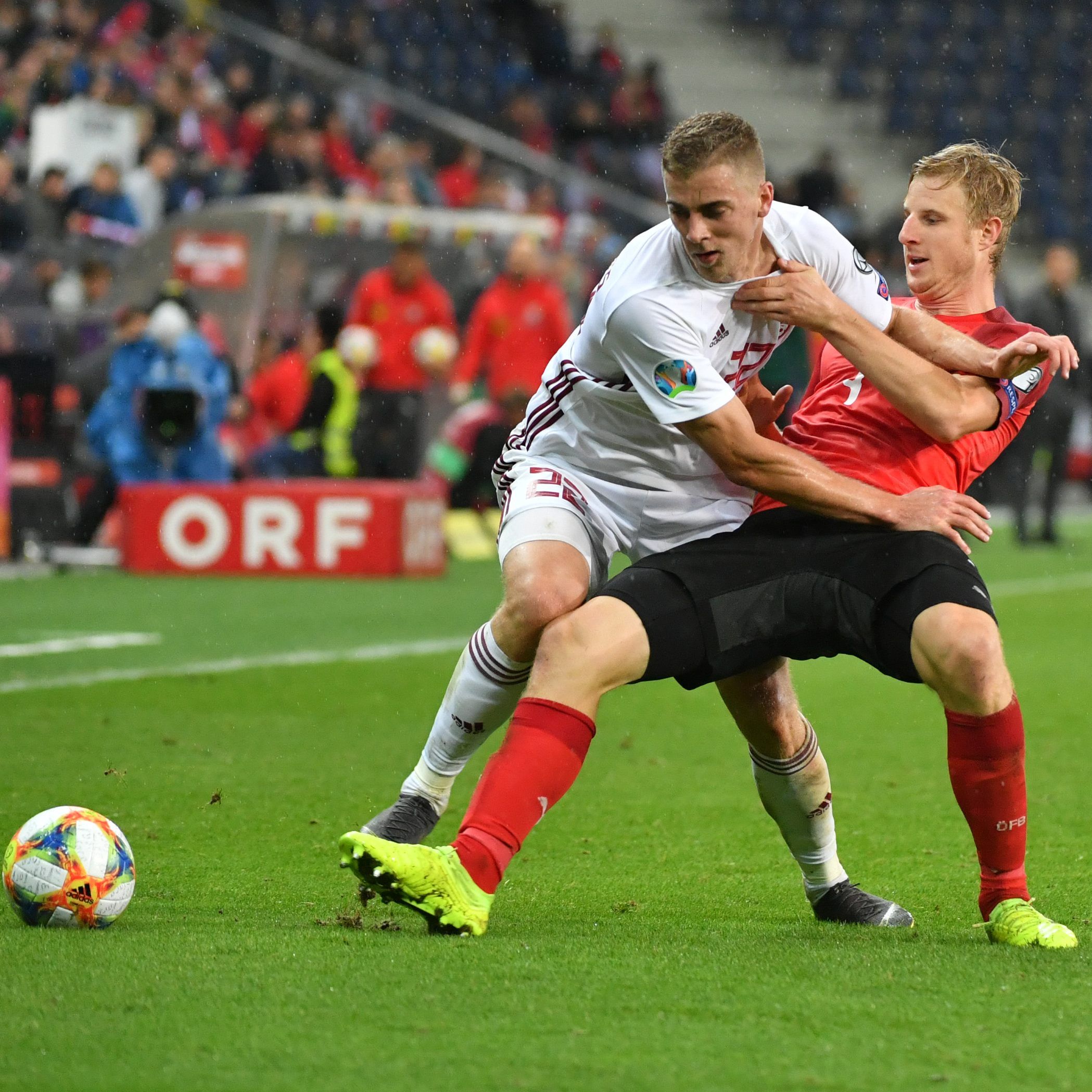 Hier sehen Sie das Match Lettland gegen Österreich live.