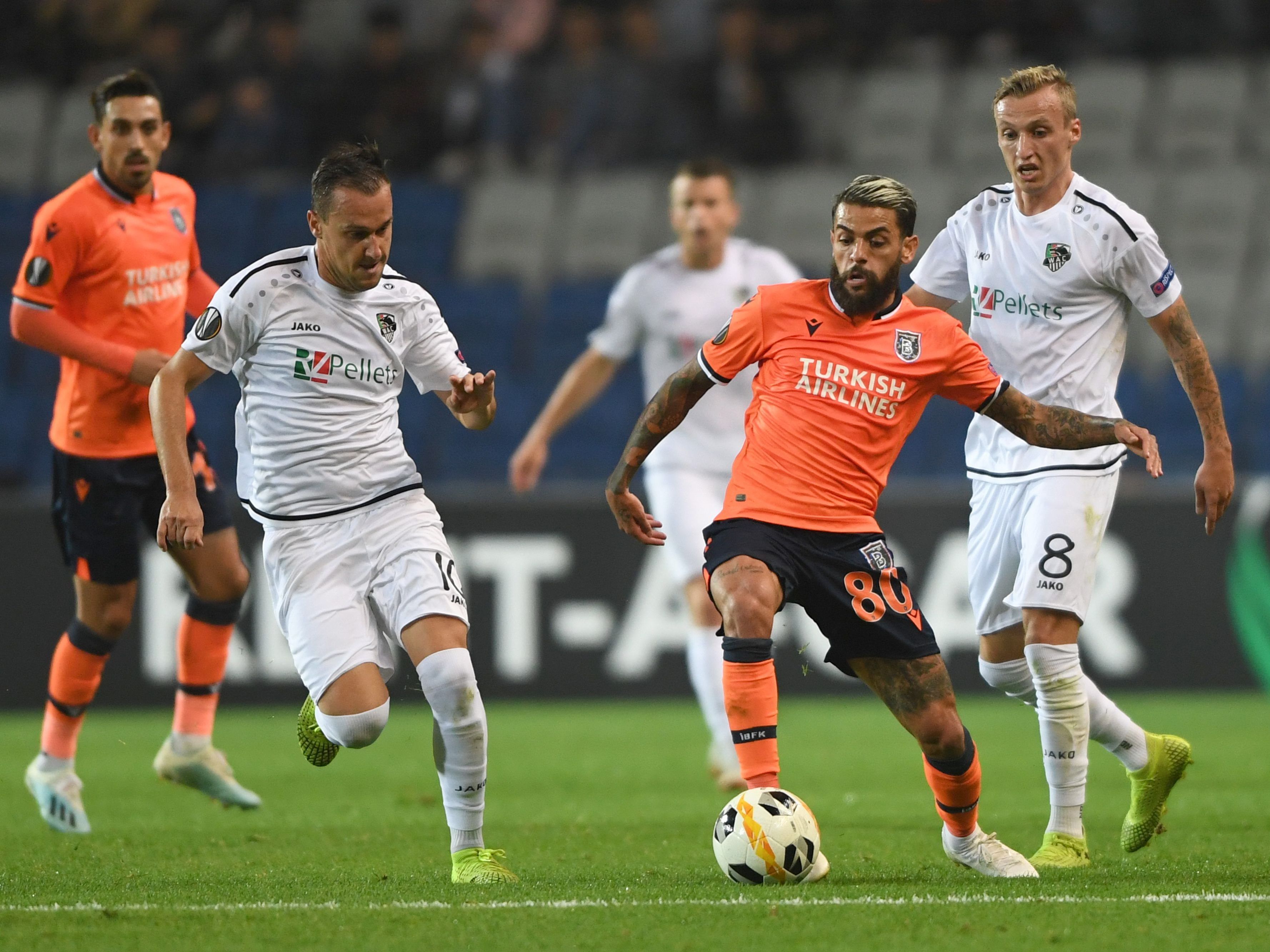 Hier sehen Sie das EL-Match WAC gegen Istanbul Basaksehir live.