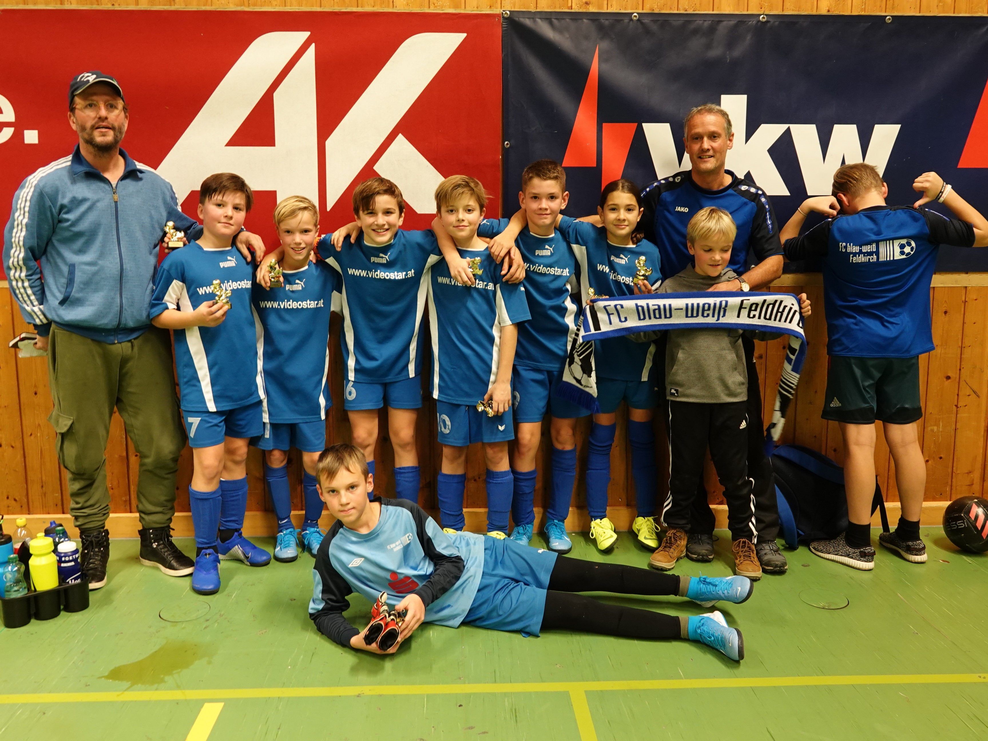 Turniersieg der U11 von BW Feldkirch in Dornbirn