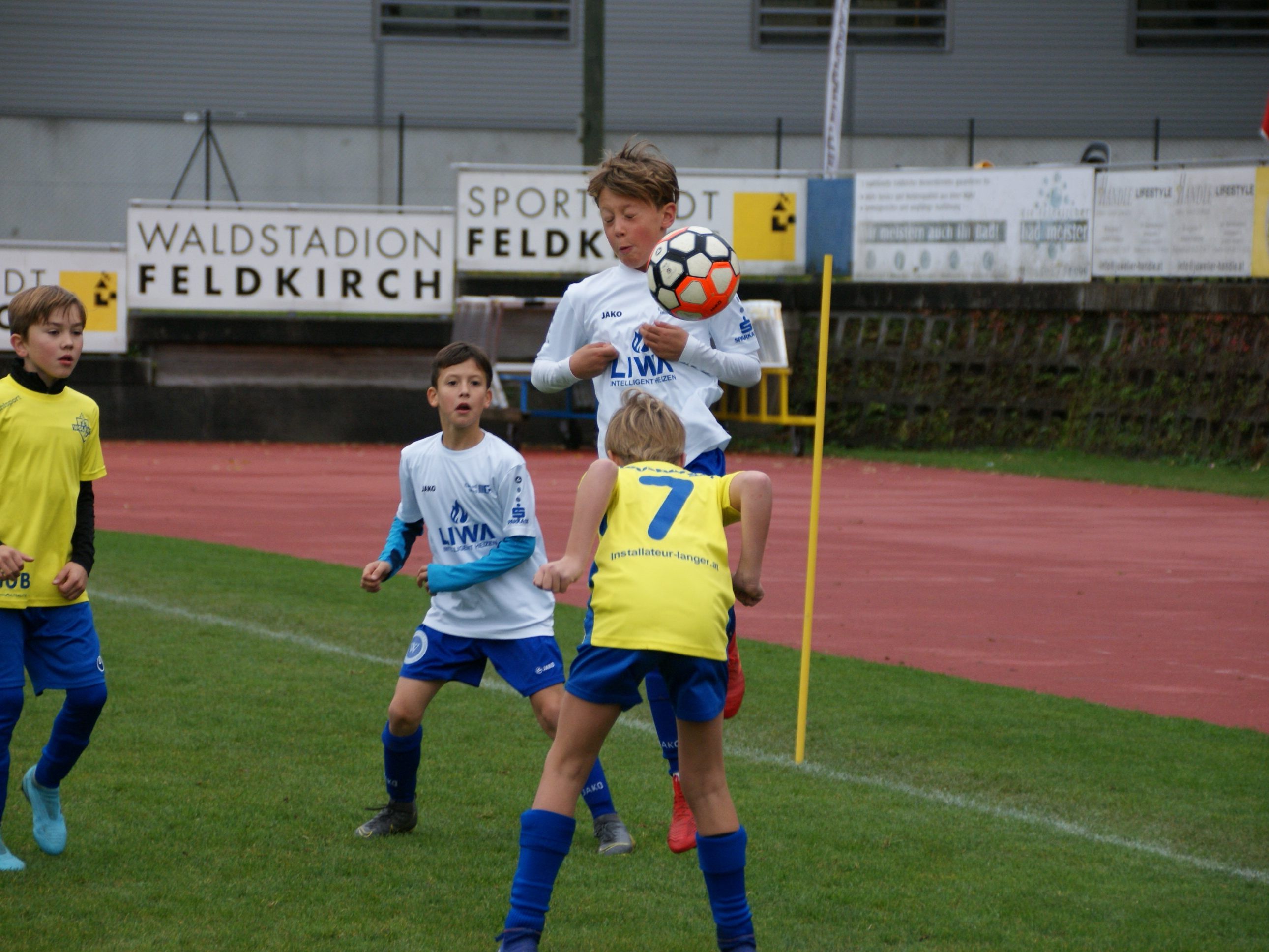 Das letzte Heimspiel der Herbstmeisterschaft der U10 von Sparkasse FC BW Feldkirch