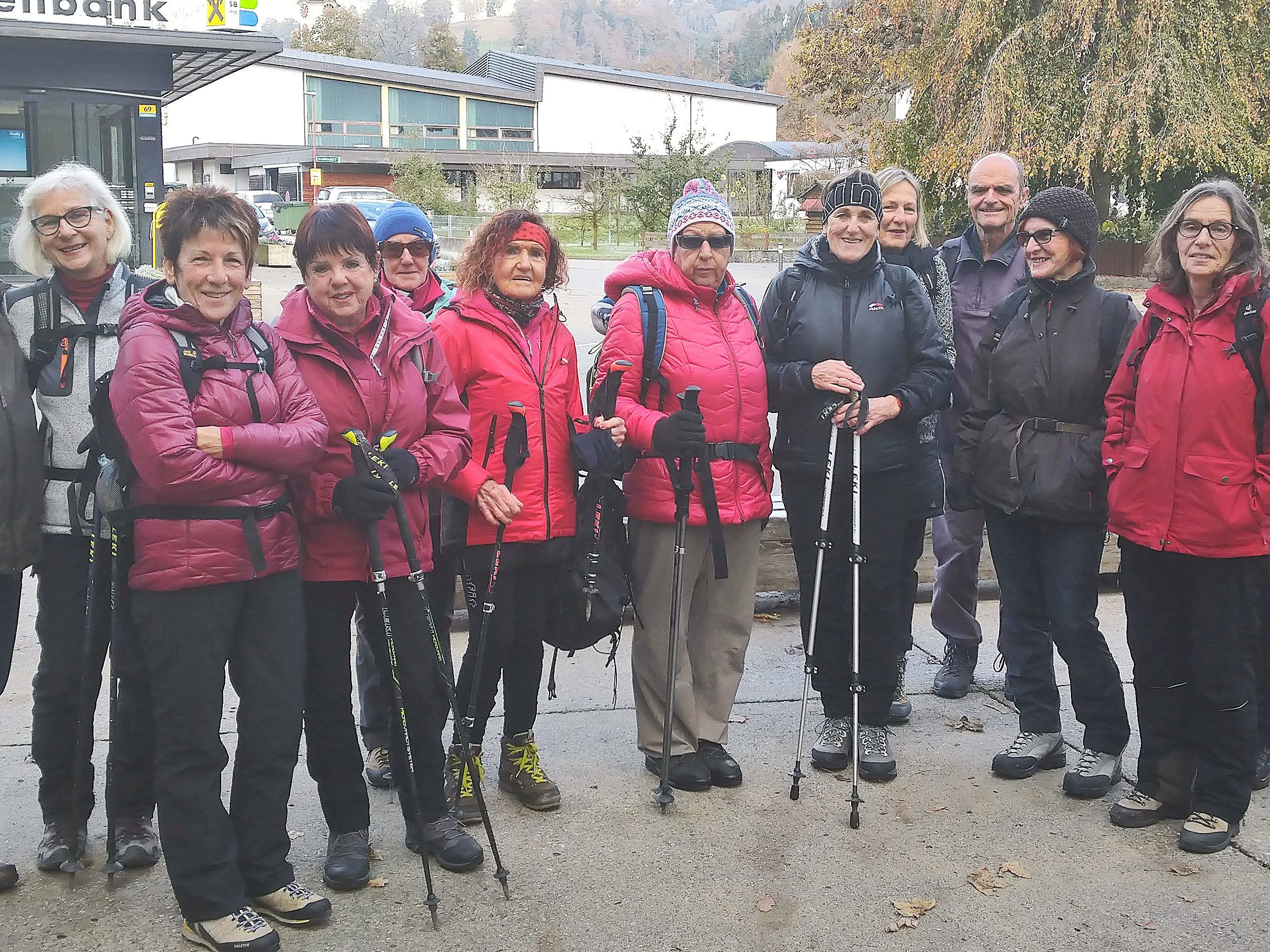 Radteam perpedales auf Martiniwanderung auf den Ludescherberg