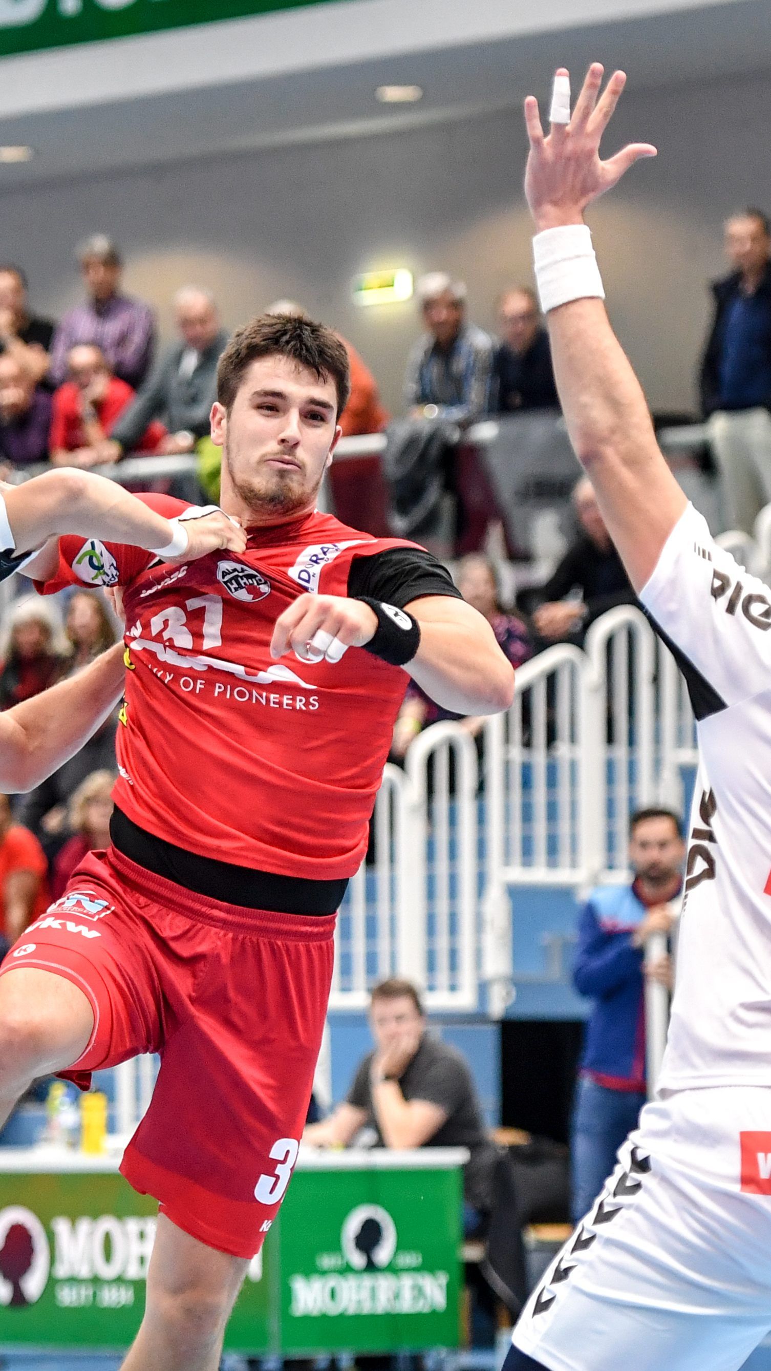 Die Harder Offensive konnte sich heute zu selten durchsetzen.