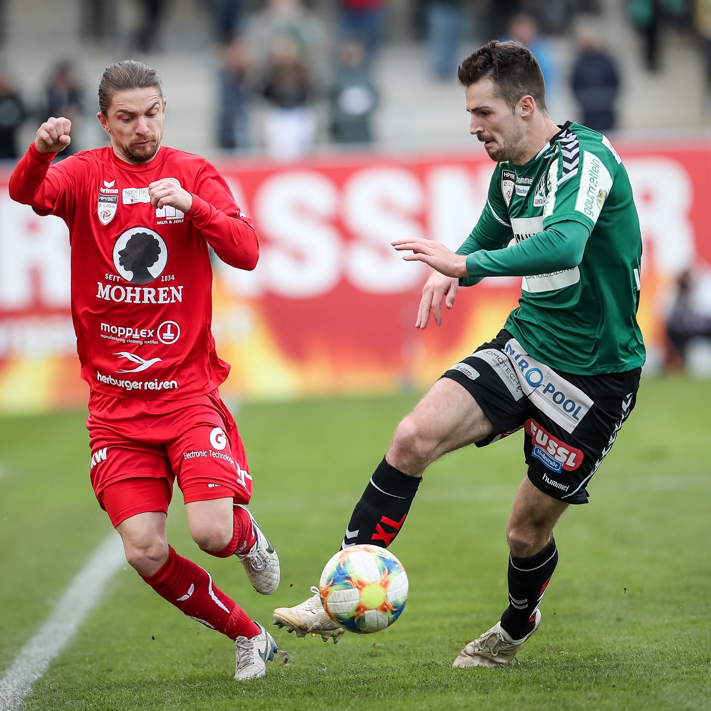 Für Joppi und Co. gab es beim SV Ried heute keine Punkte zu holen.