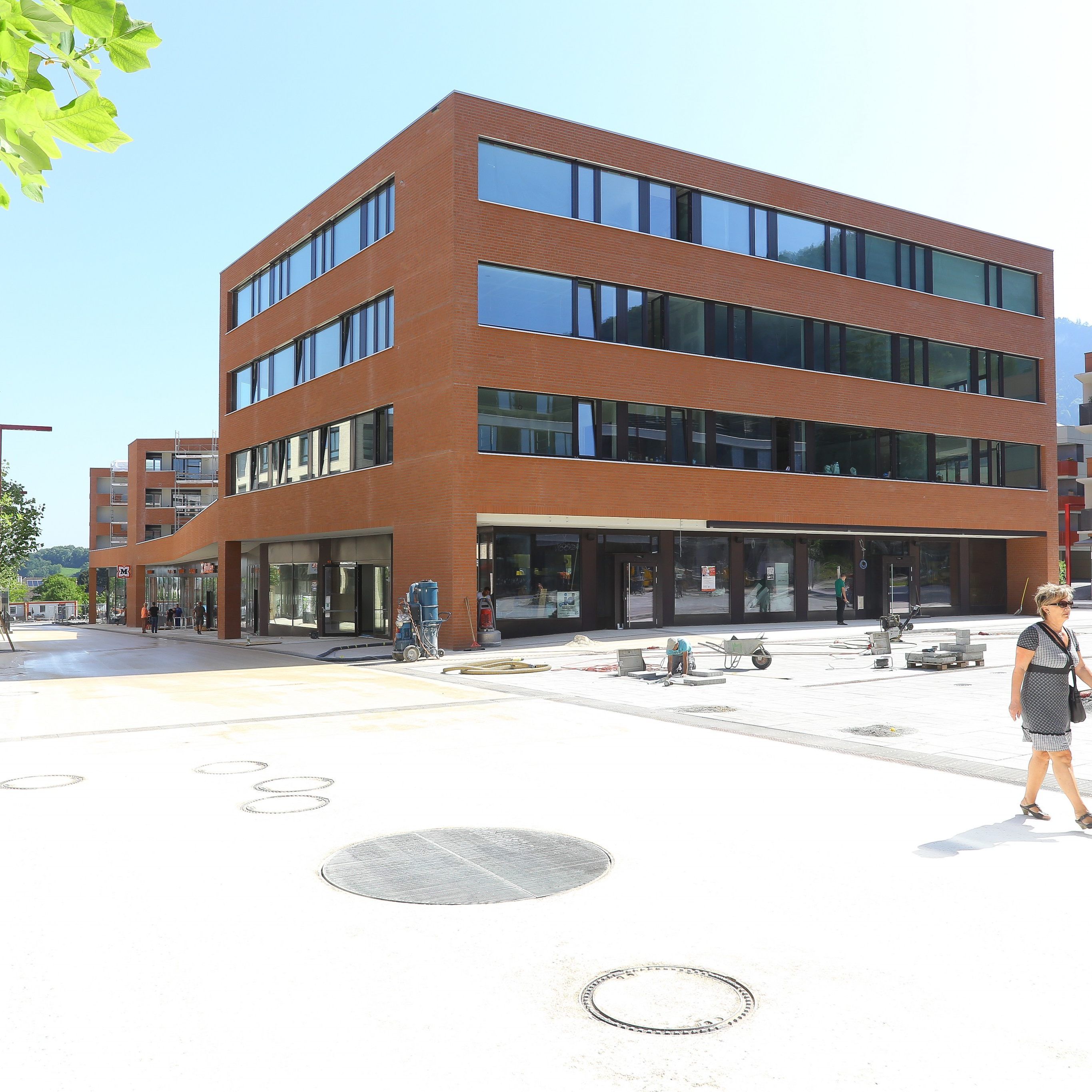 Das Areal "Am Garnmarkt" in Götzis wird erweitert.