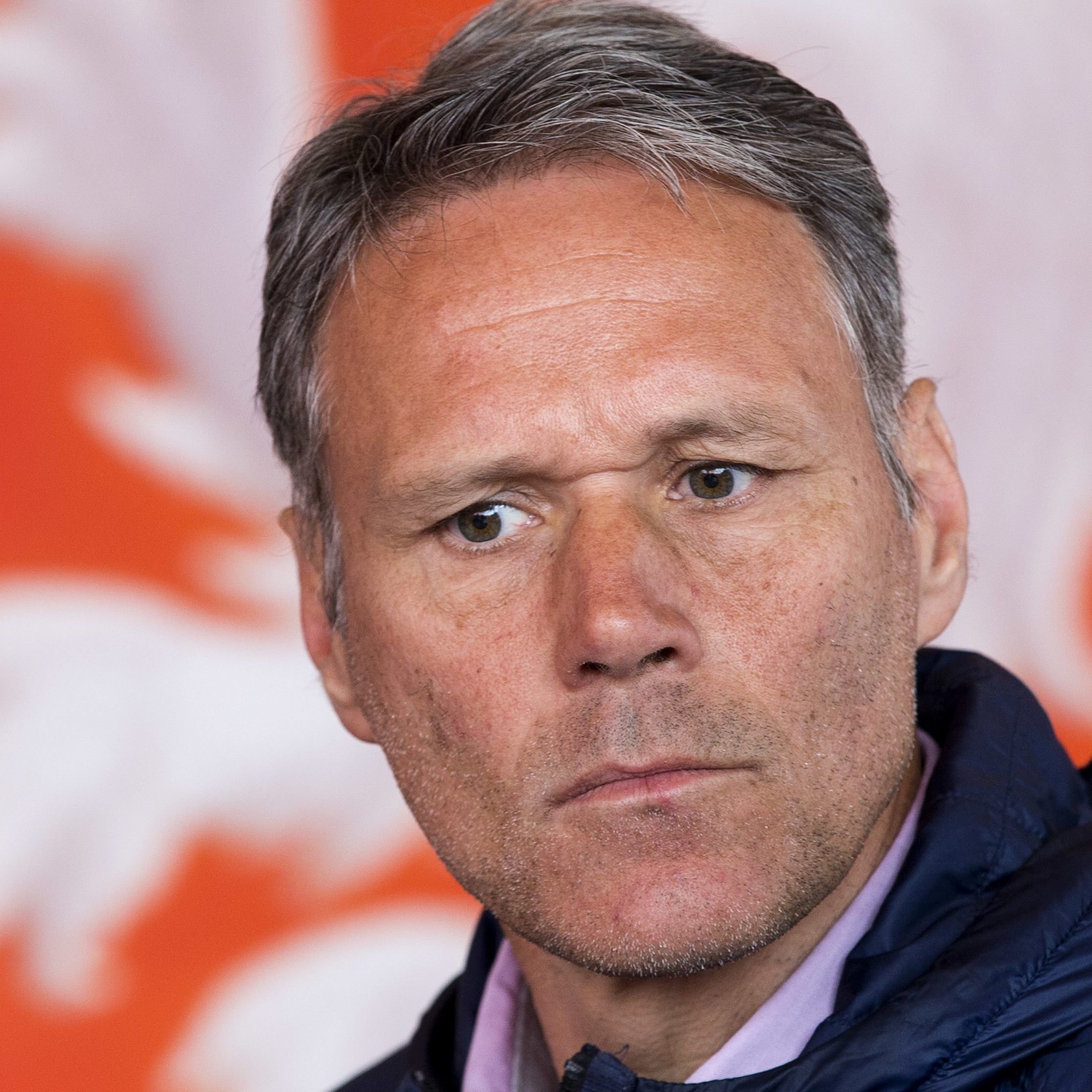 Das ging gründlich daneben: Van Basten wollte nach eigener Aussage einen Scherz machen.