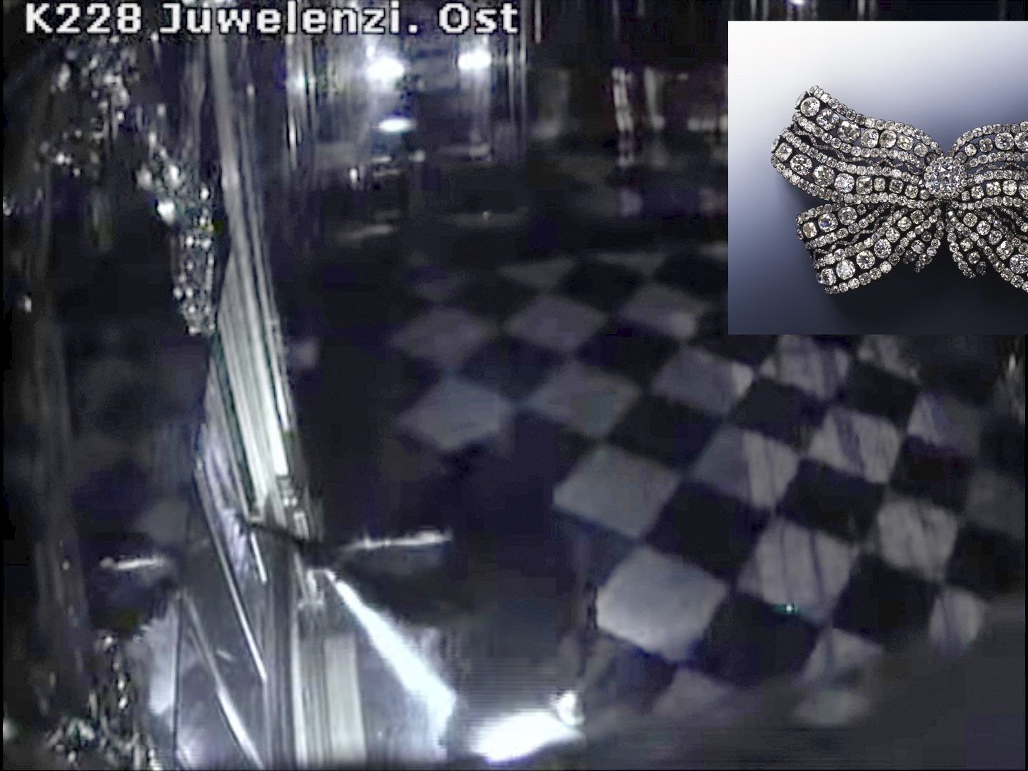 Die Diebe wurden gefilmt.