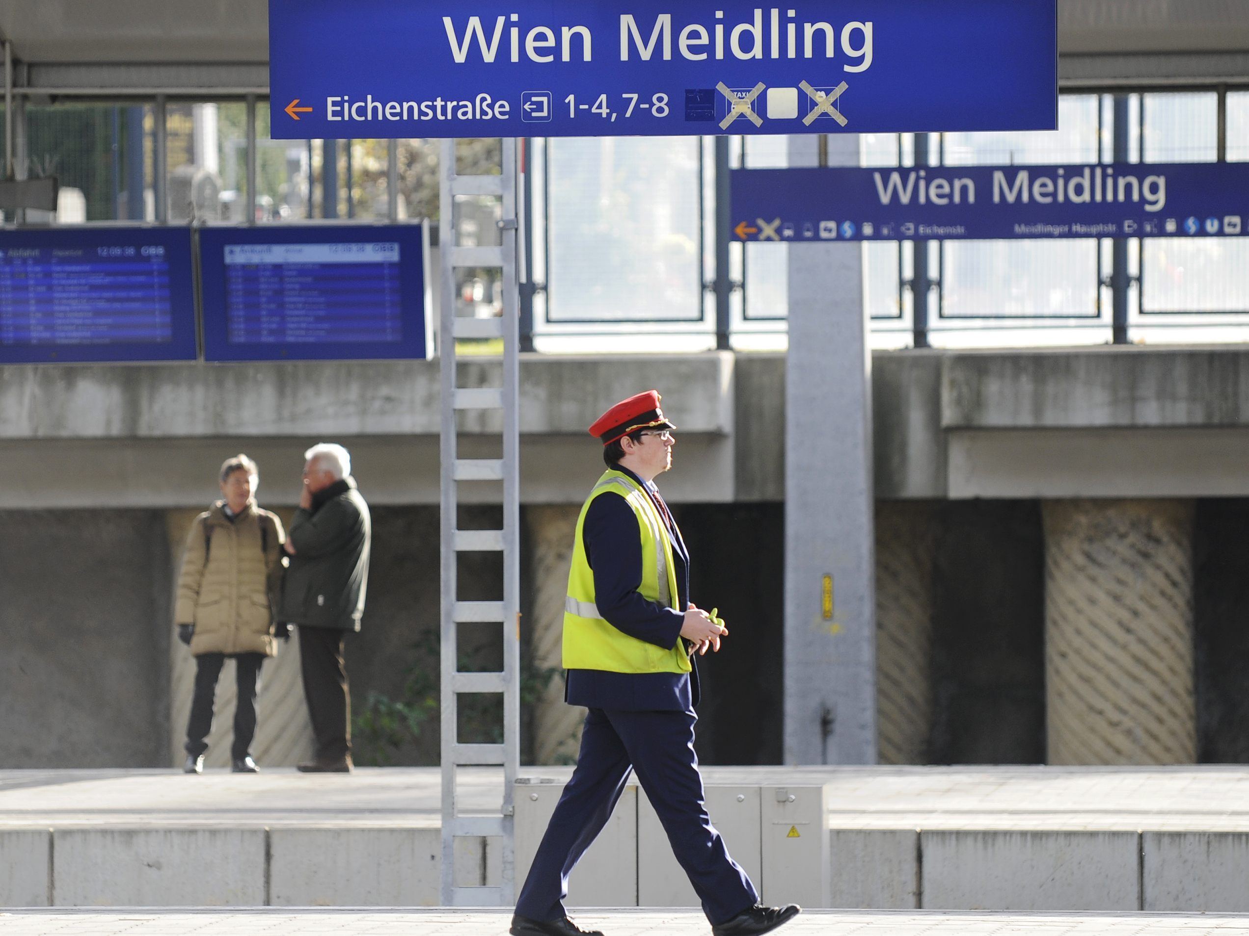 Der Bahnhof Meidling wird ab Sommer 2020 umgebaut. Der Bahnhof Meidling wird ab Sommer 2020 umgebaut.