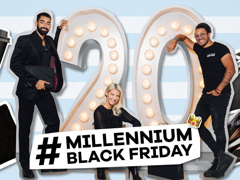 Die Millennium City lädt zur großen Black Friday Party. Die Millennium City lädt zur großen Black Friday Party.