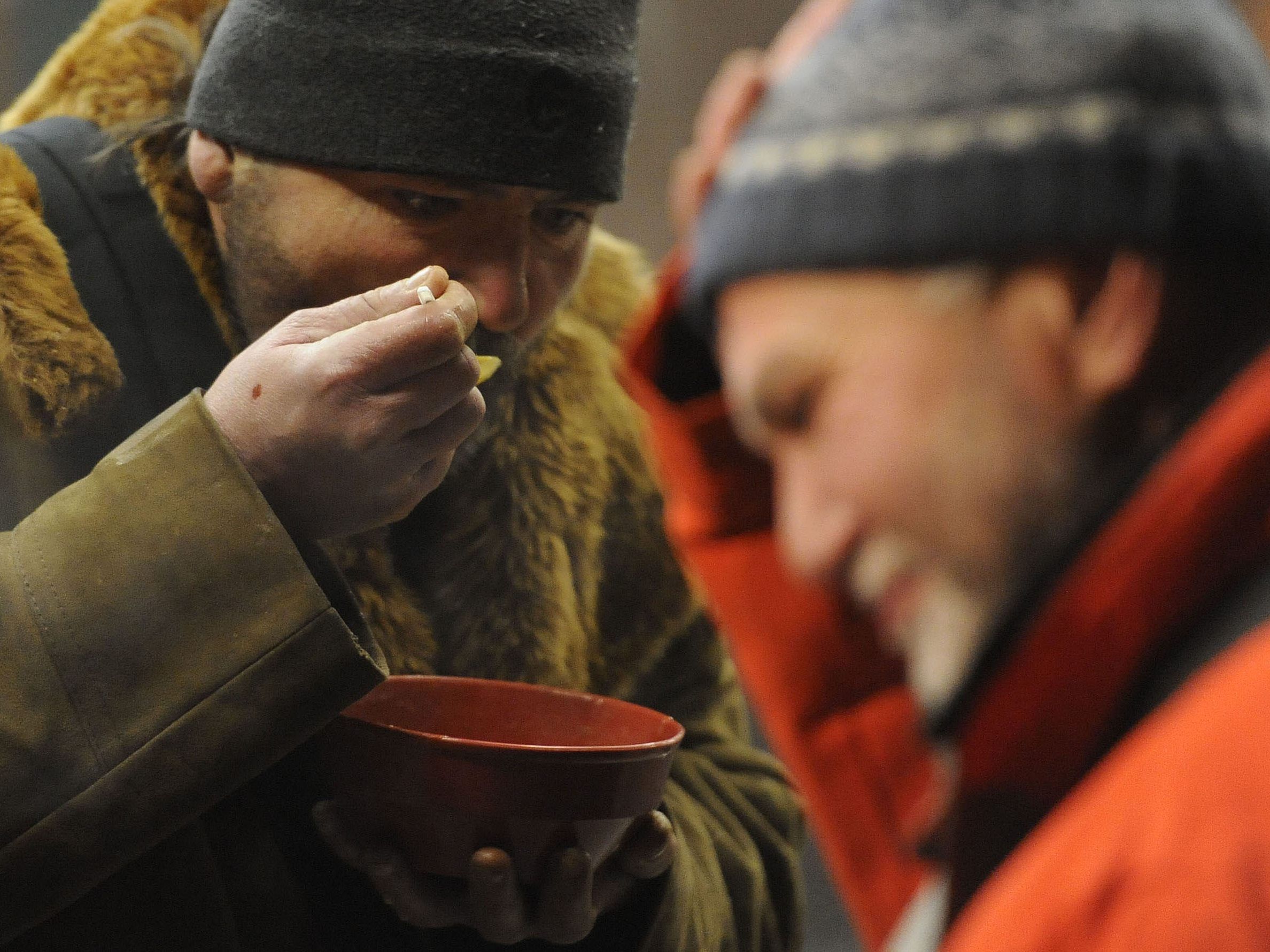 Die Robin Hood's Arche in Wien veranstaltet ein Adventtessen für Obdachlose. Die Robin Hood's Arche in Wien veranstaltet ein Adventtessen für Obdachlose.