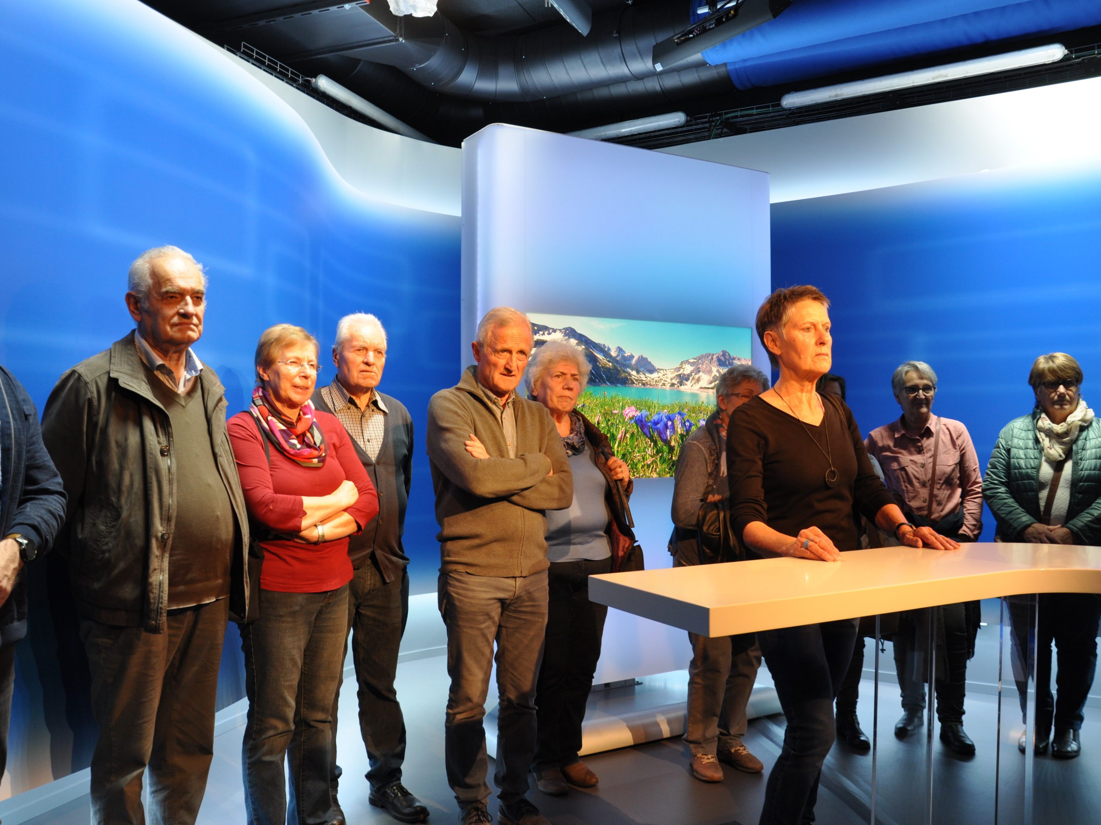 Die Egger/Großdorfer Senioren beim ORF. Die Egger/Großdorfer Senioren beim ORF.