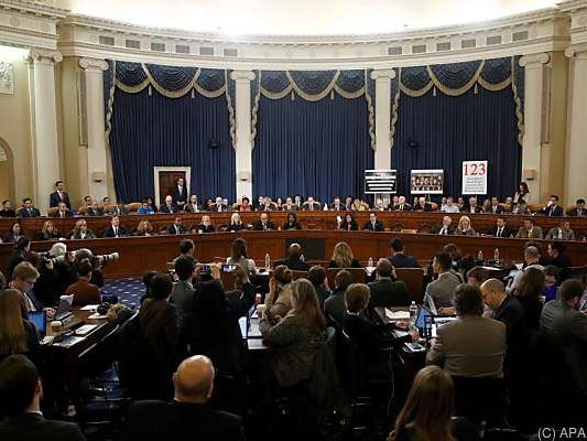US-Justizausschuss während des Abstimmungsprozederes US-Justizausschuss während des Abstimmungsprozederes