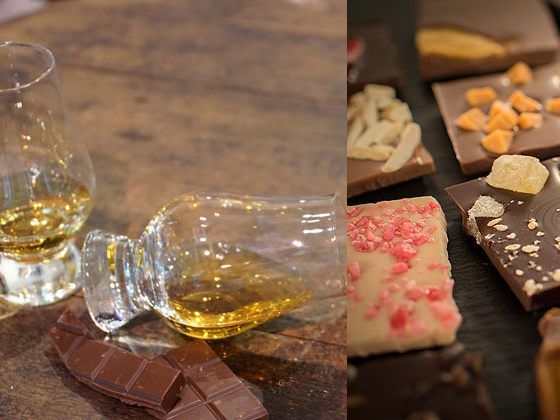„Whisky trifft Schokolade“ im ‘s Fachl Eck „Whisky trifft Schokolade“ im ‘s Fachl Eck