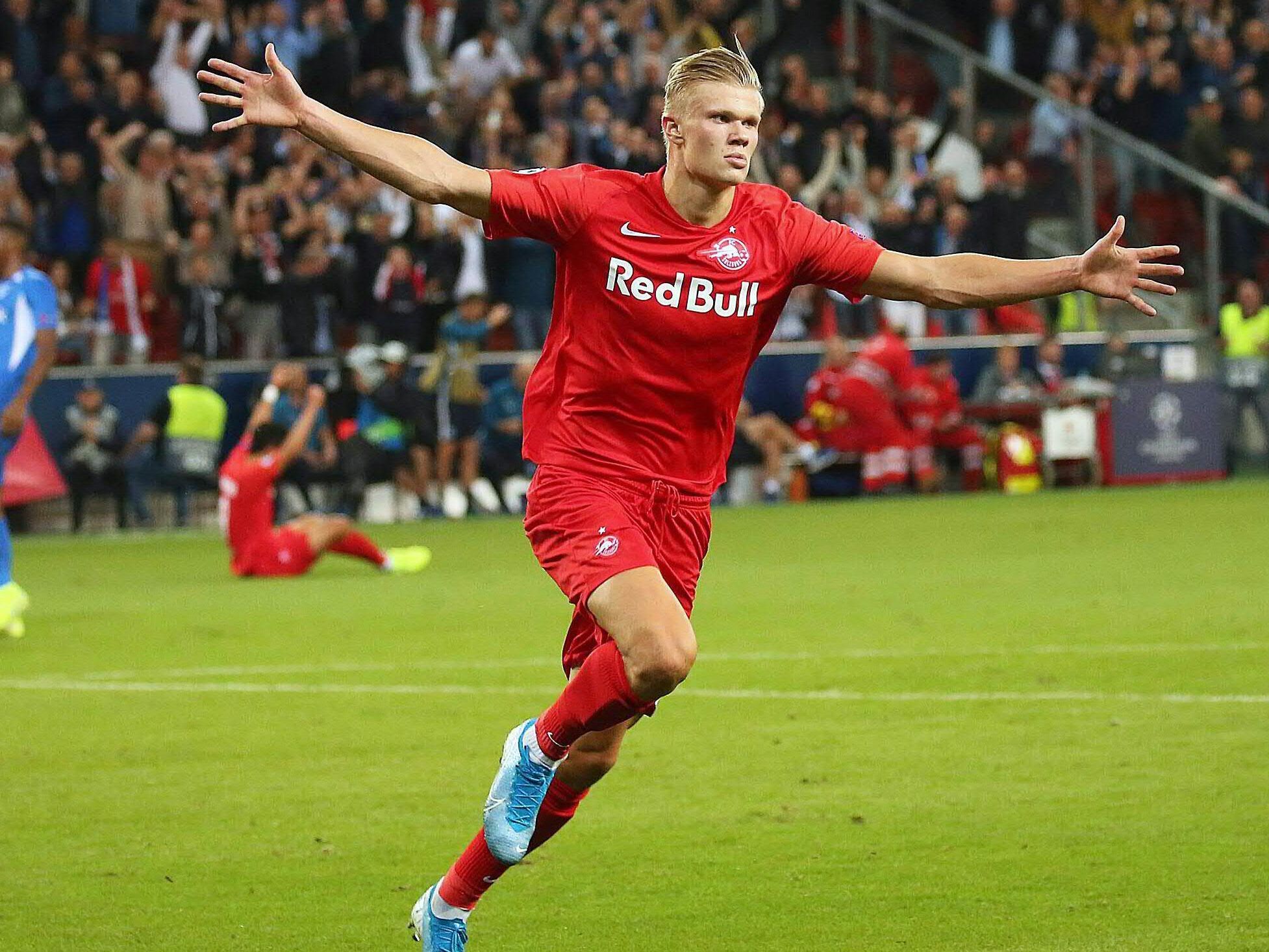 Erling Haaland wechselt von RB Salzburg zu Borussia Dortmund. Erling Haaland wechselt von RB Salzburg zu Borussia Dortmund.