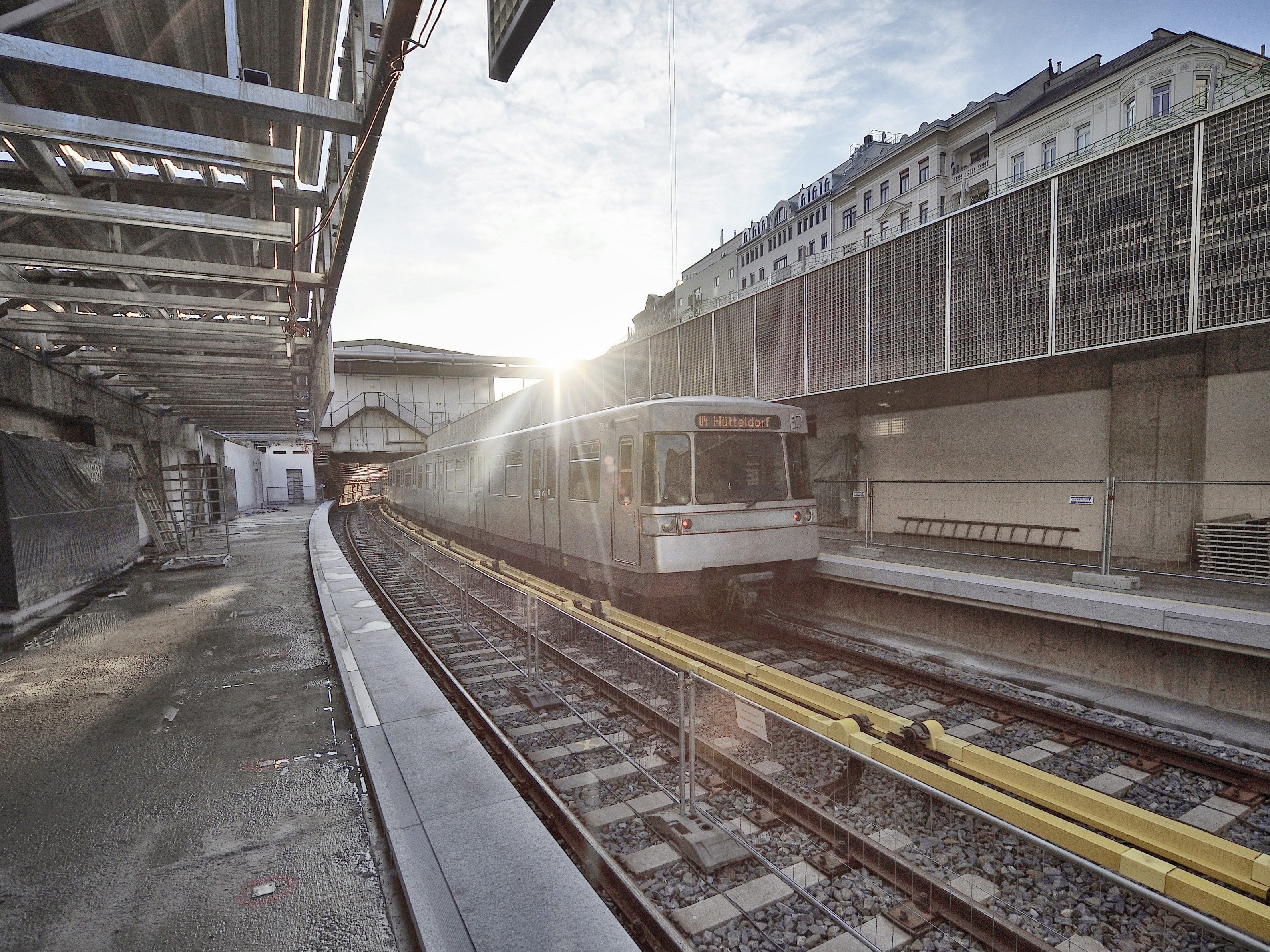 In der U4-Station Pilgramgasse wird die Barrierefreiheit in den kommenden Jahren stark eingeschränkt.