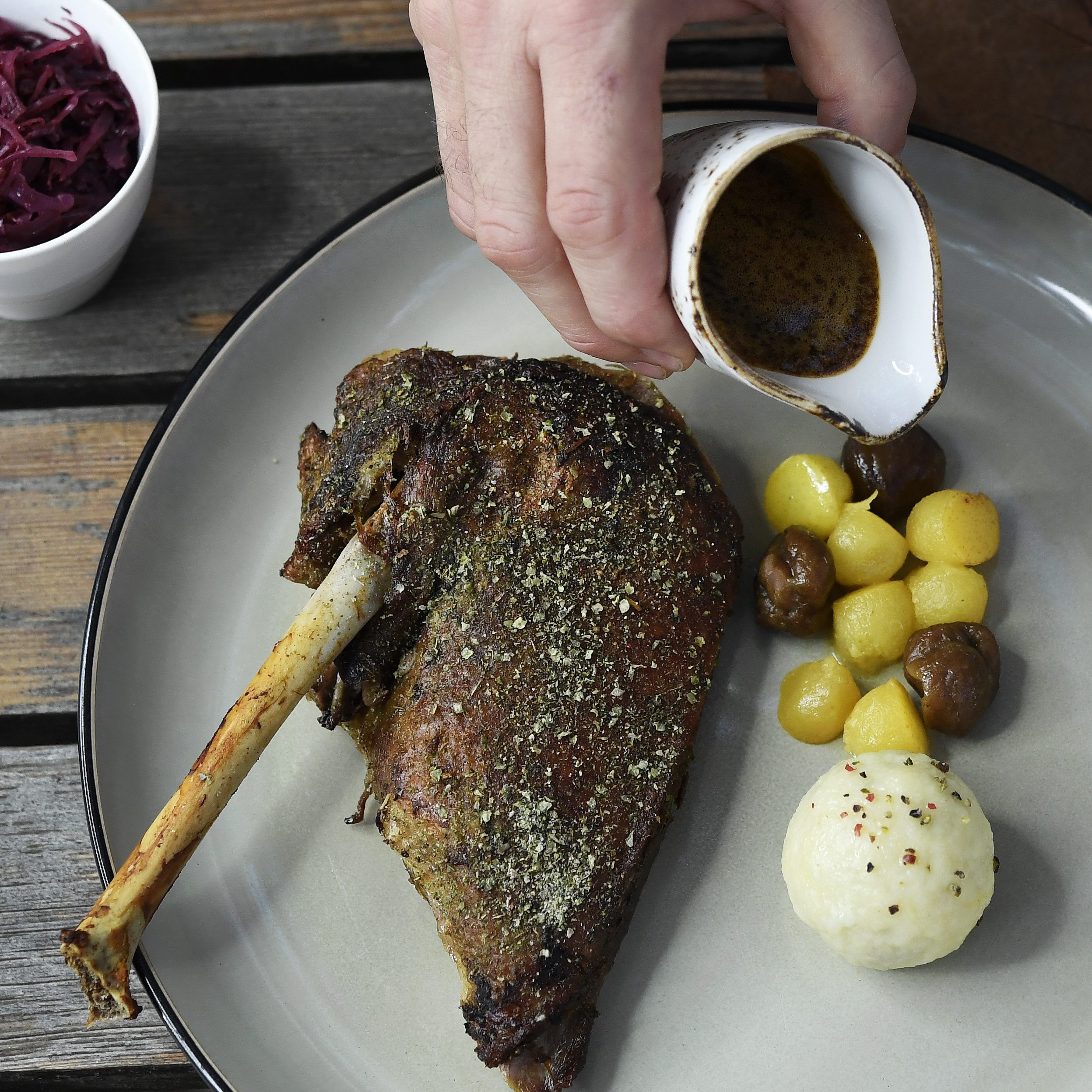 Das Geheimnis einer guten Weihnachtsgans.