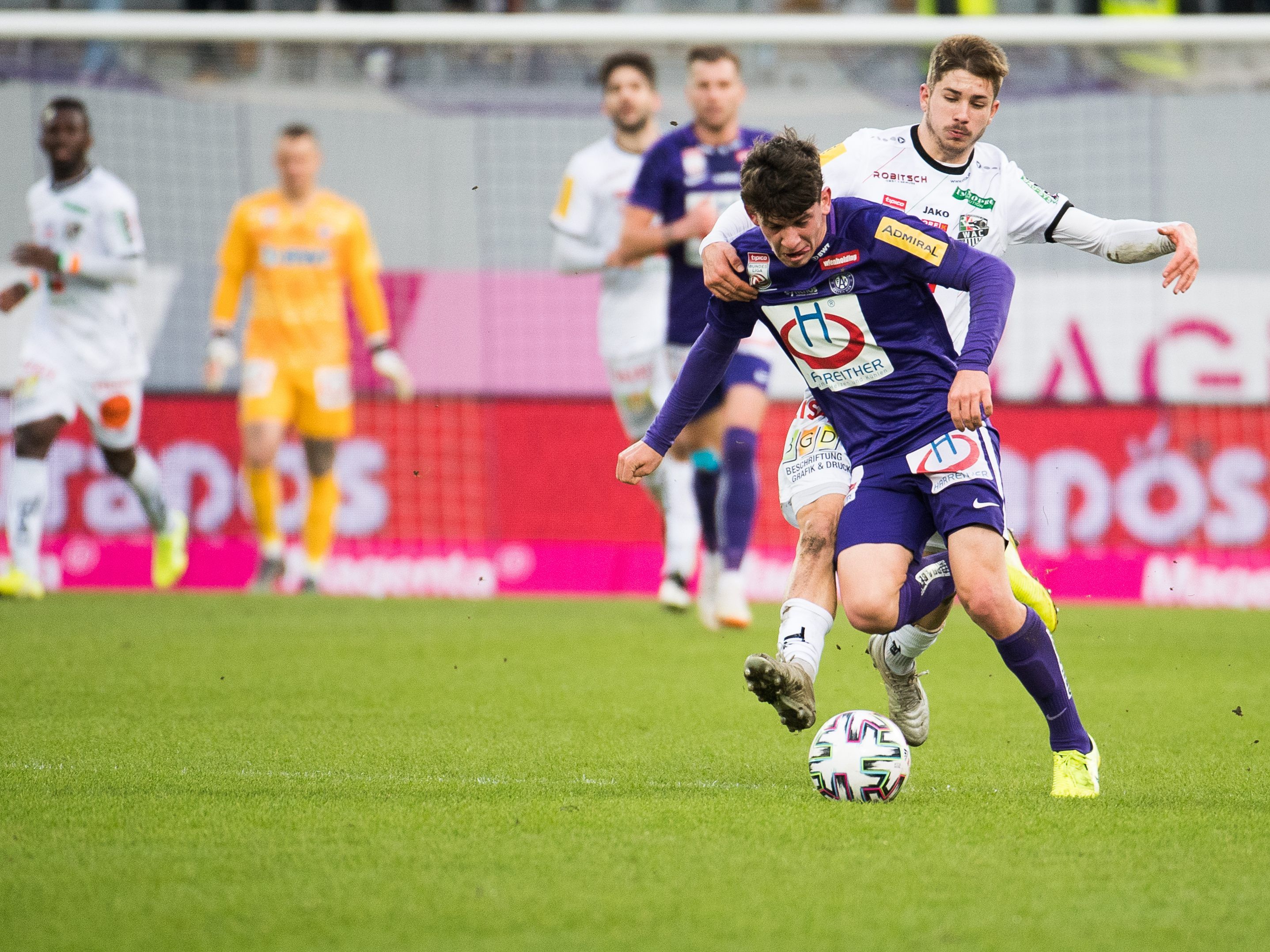 Austria Wien musste gegen den WAC den nächsten Dämpfer hinnehmen. Austria Wien musste gegen den WAC den nächsten Dämpfer hinnehmen.