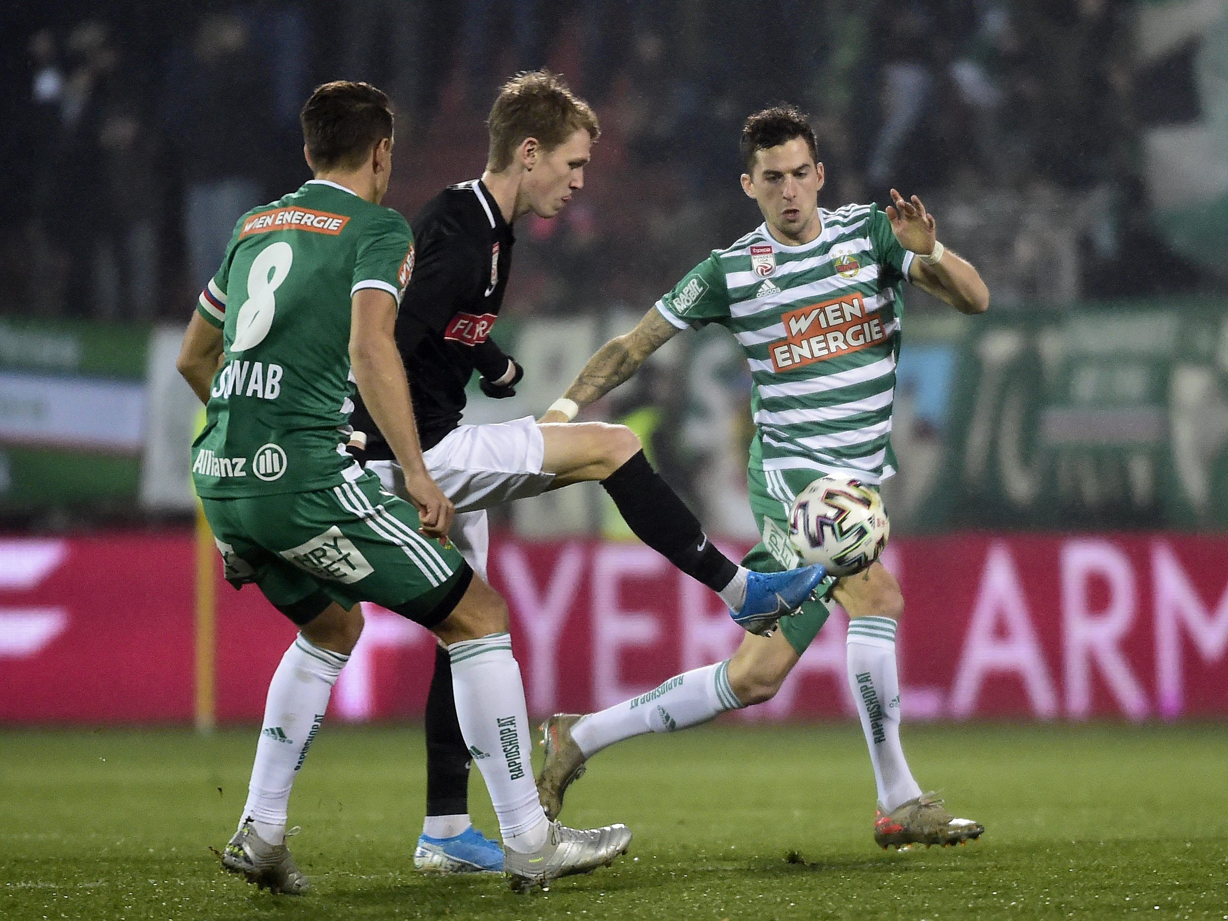 Rapid dominierte im gesamten Spiel gegen Admira.