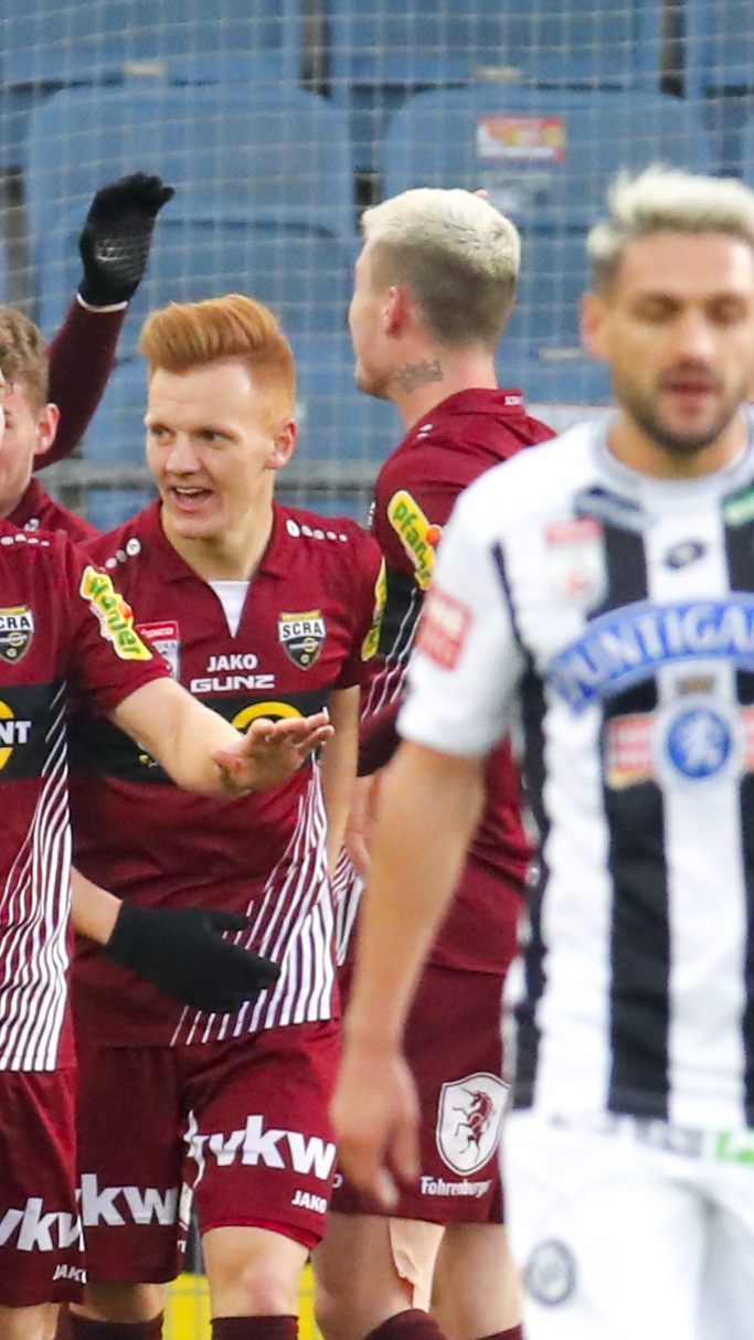 Der SCR Altach sicherte sich mit einem späten Treffer den verdienten Sieg in Graz.