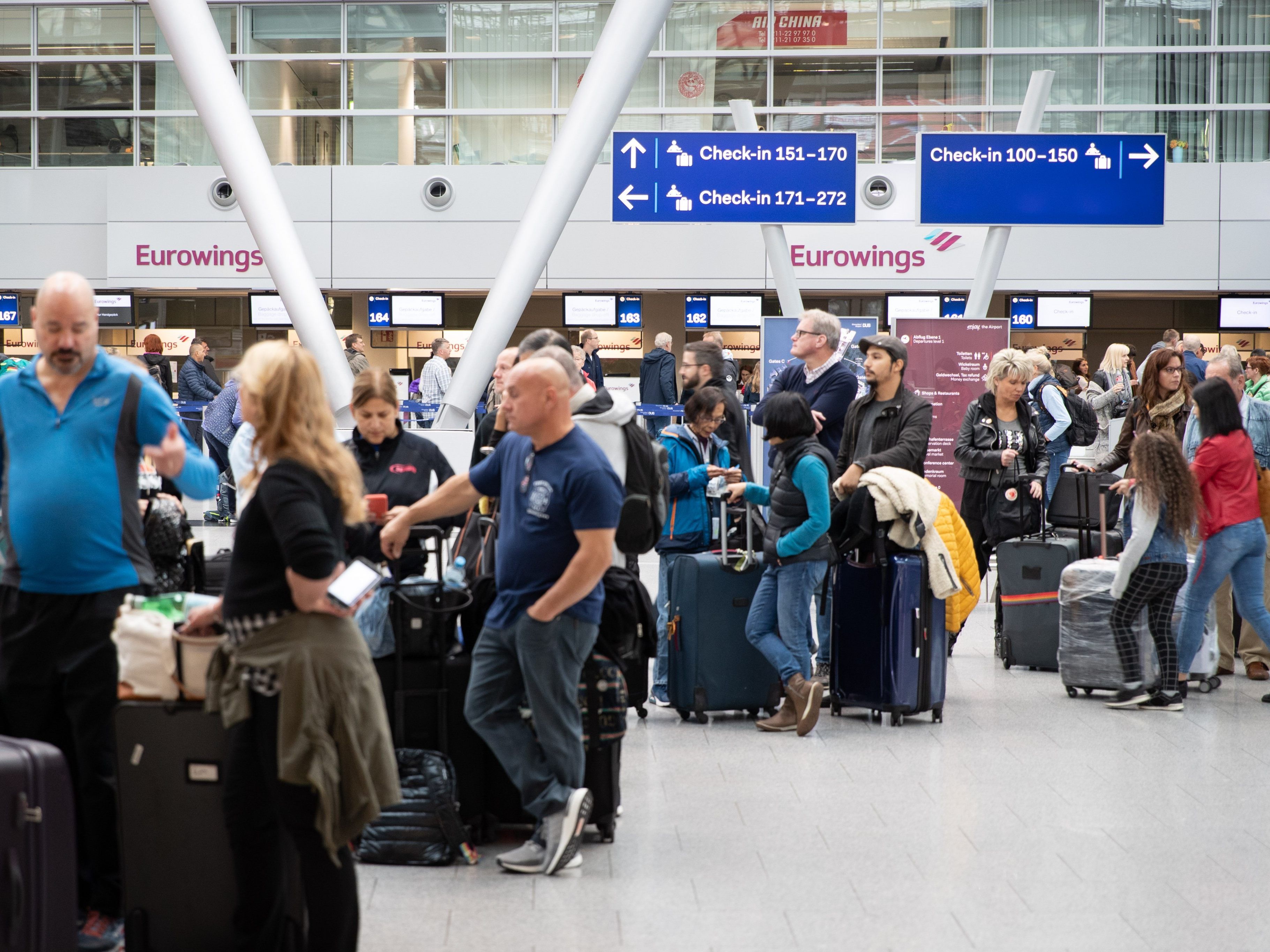 Auch Wien-Flüge sind von dem Germanwings-Streik in Deutschland betroffen.