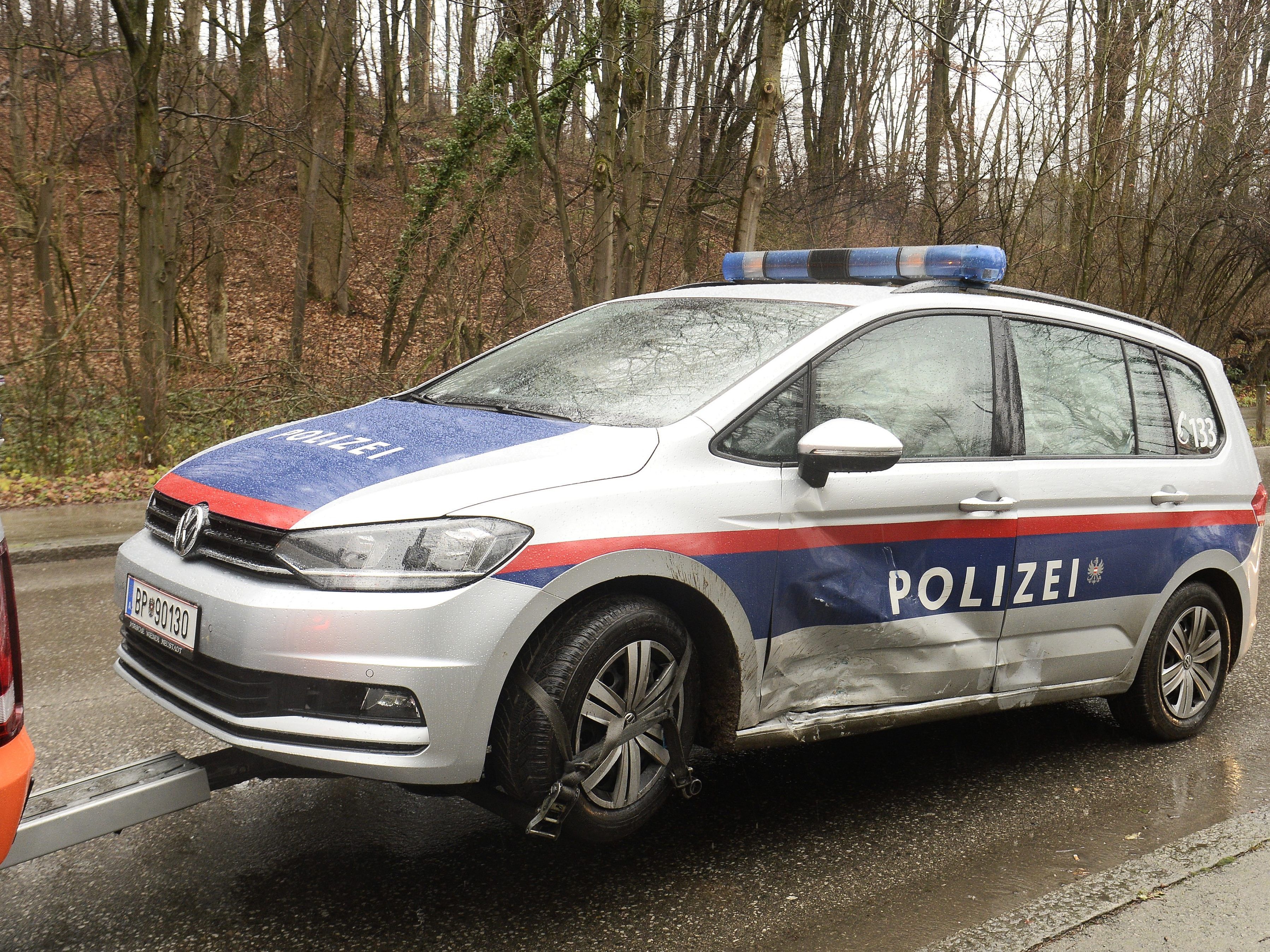 Wilde Verfolgungsjagd mit der Polizei in Wien-Penzing.