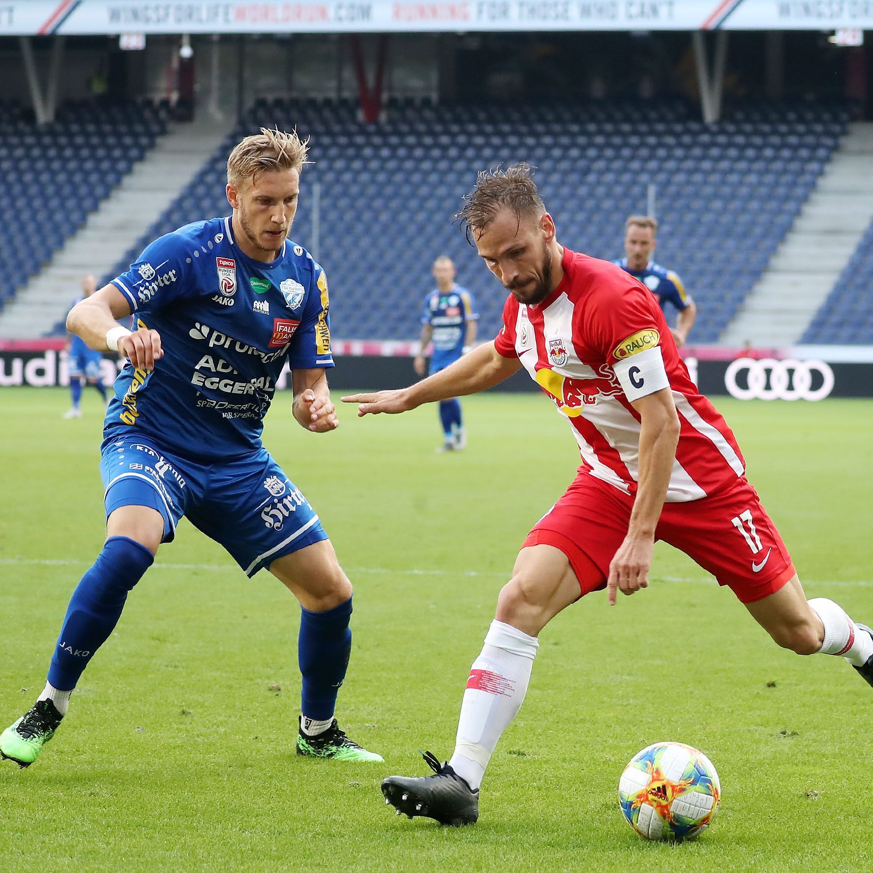 LIVE-Ticker zum Spiel TSV Hartberg gegen Red Bull Salzburg ab 17.00 Uhr.