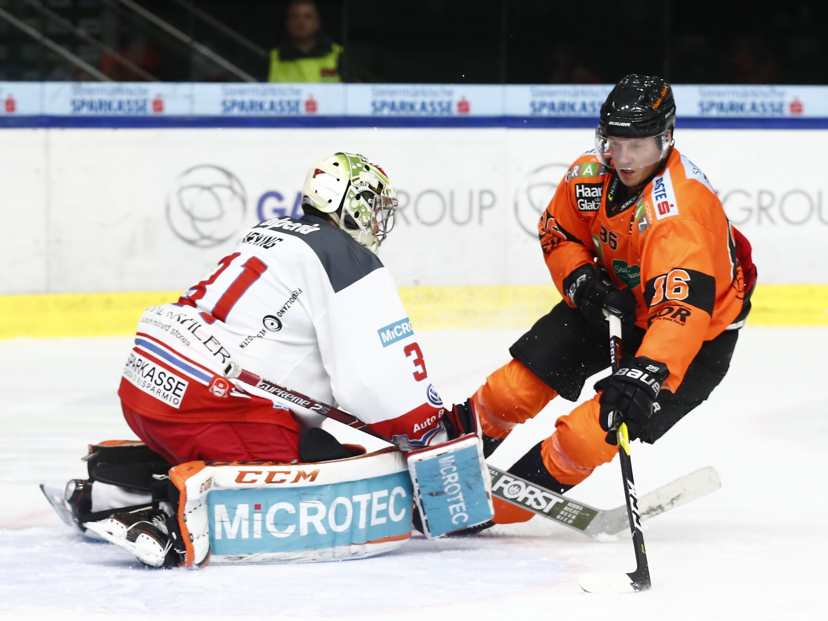 David Aslin spielt in den kommenden Wochen für die Vienna Capitals.