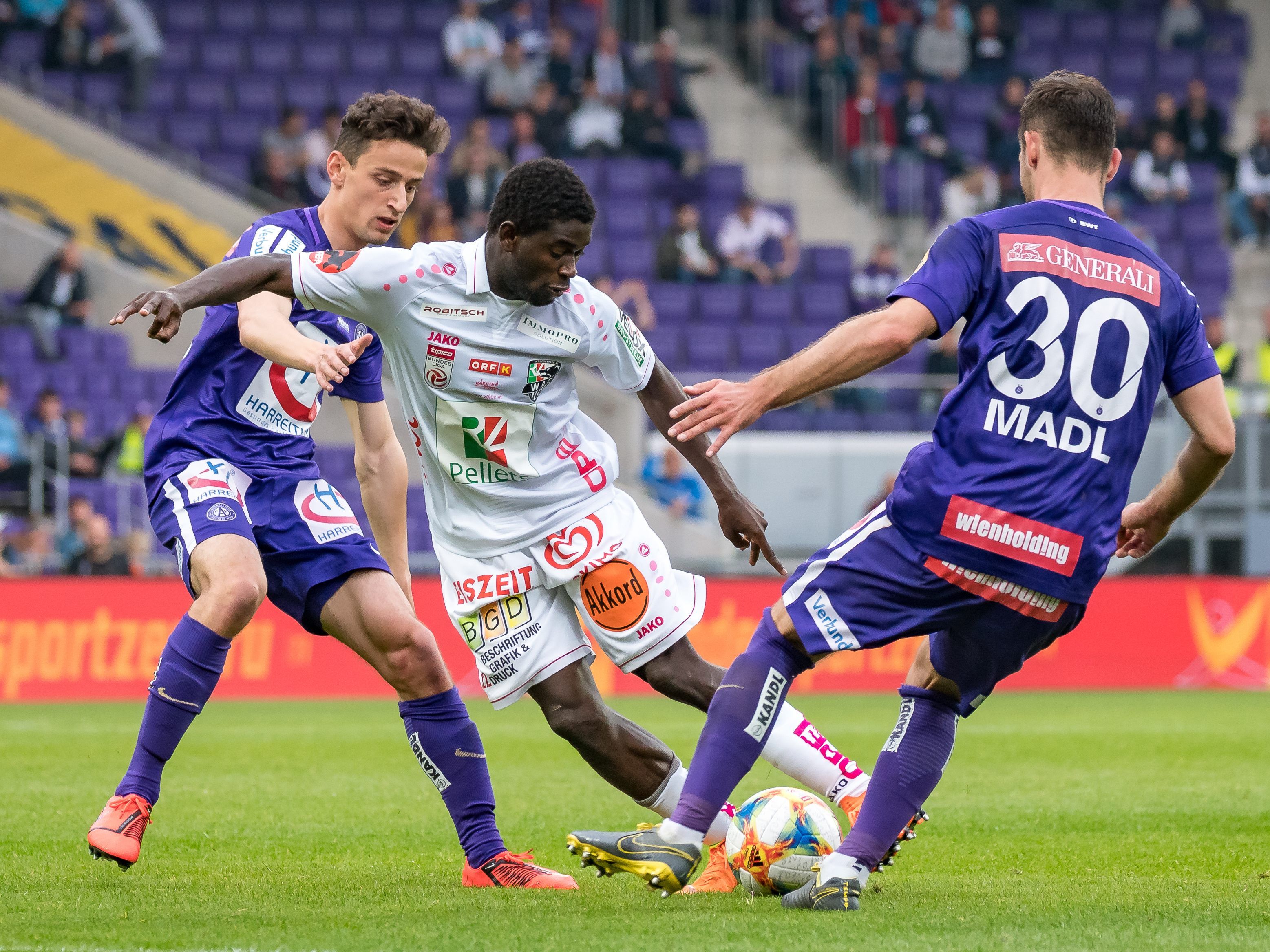 LIVE-Ticker zum Spiel Austria Wien gegen WAC ab 14.30 Uhr.