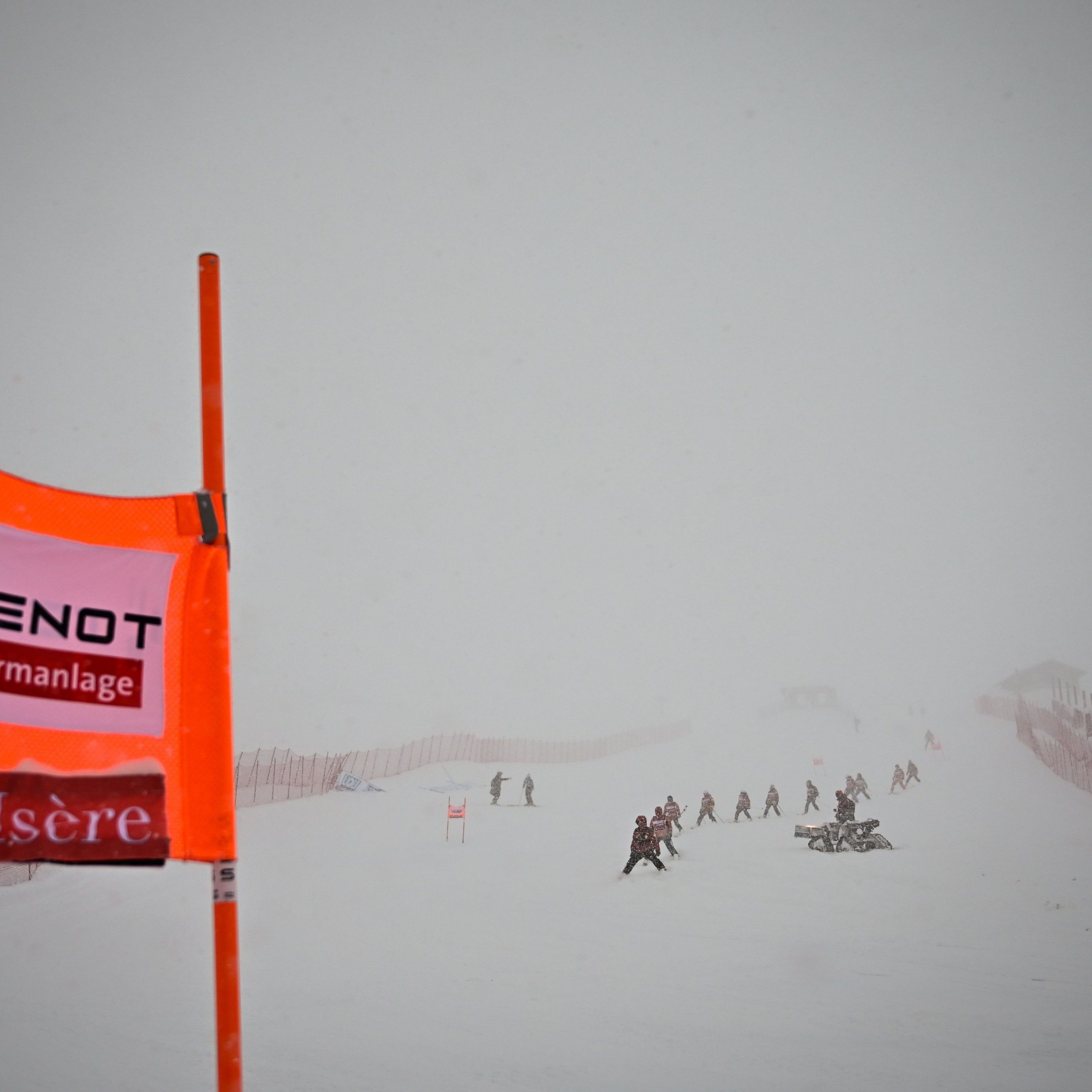 Ski alpin: Auch Damen-Abfahrt in Val d'Isere abgesagt